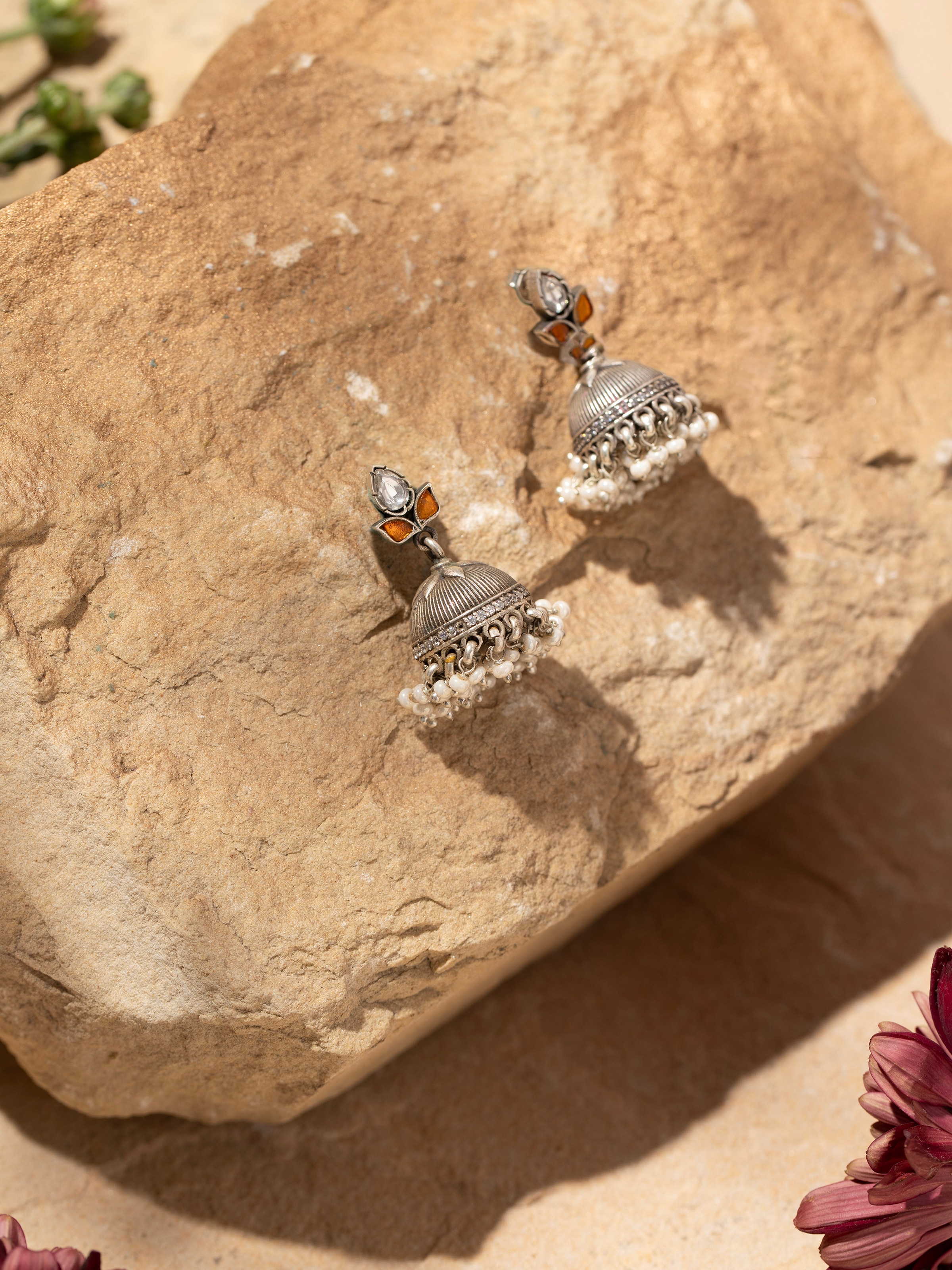 Silver Smithing Jhumkas