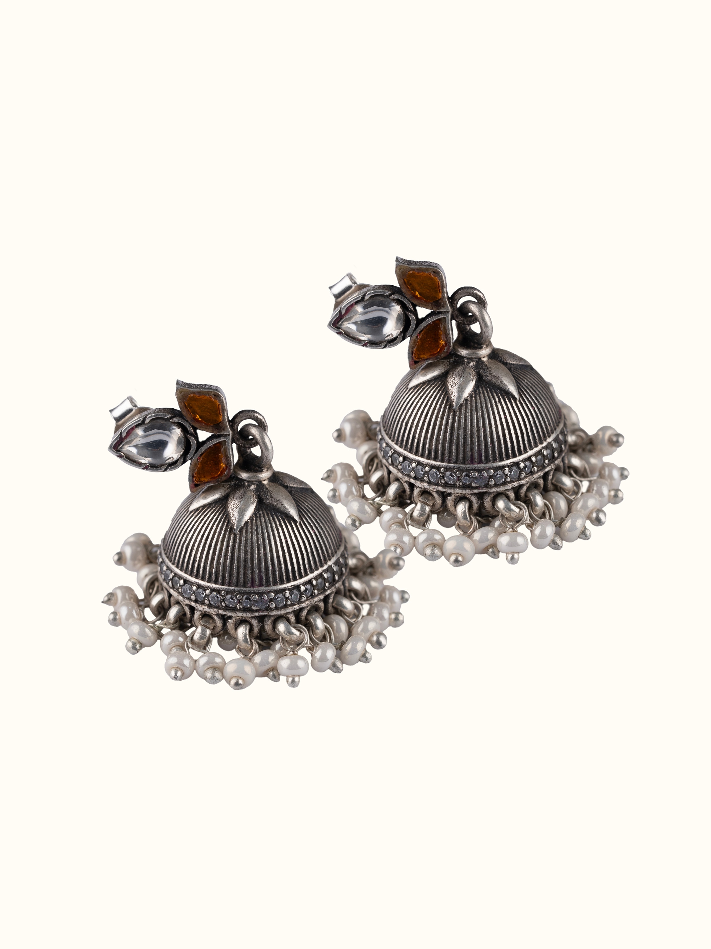 Silver Smithing Jhumkas