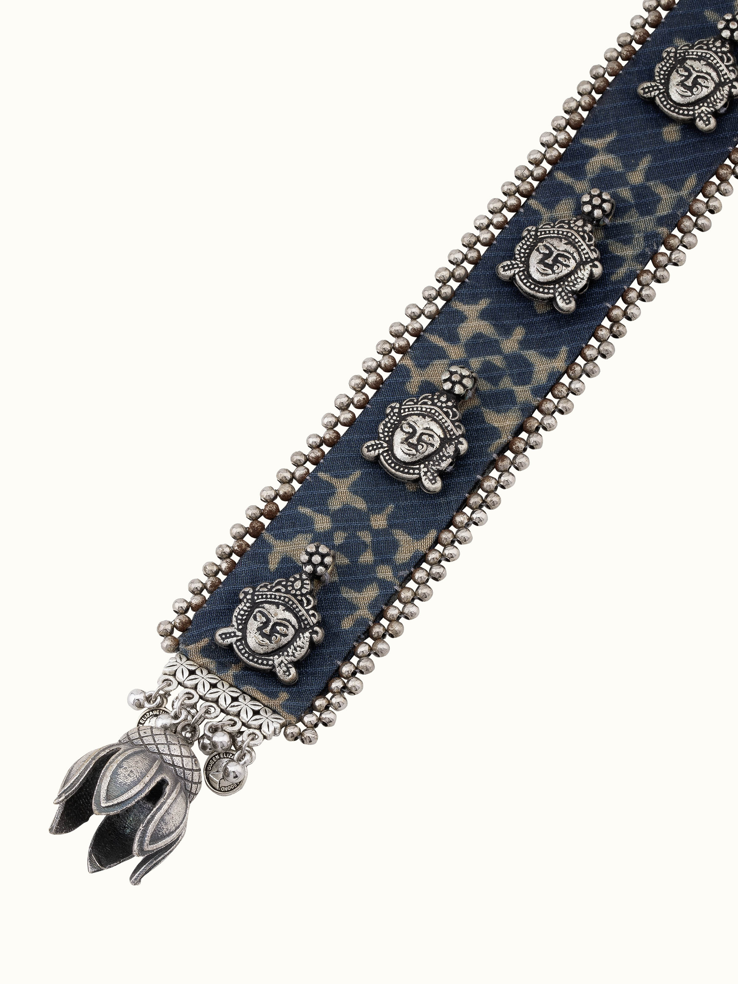 Ajrakh Long Necklace