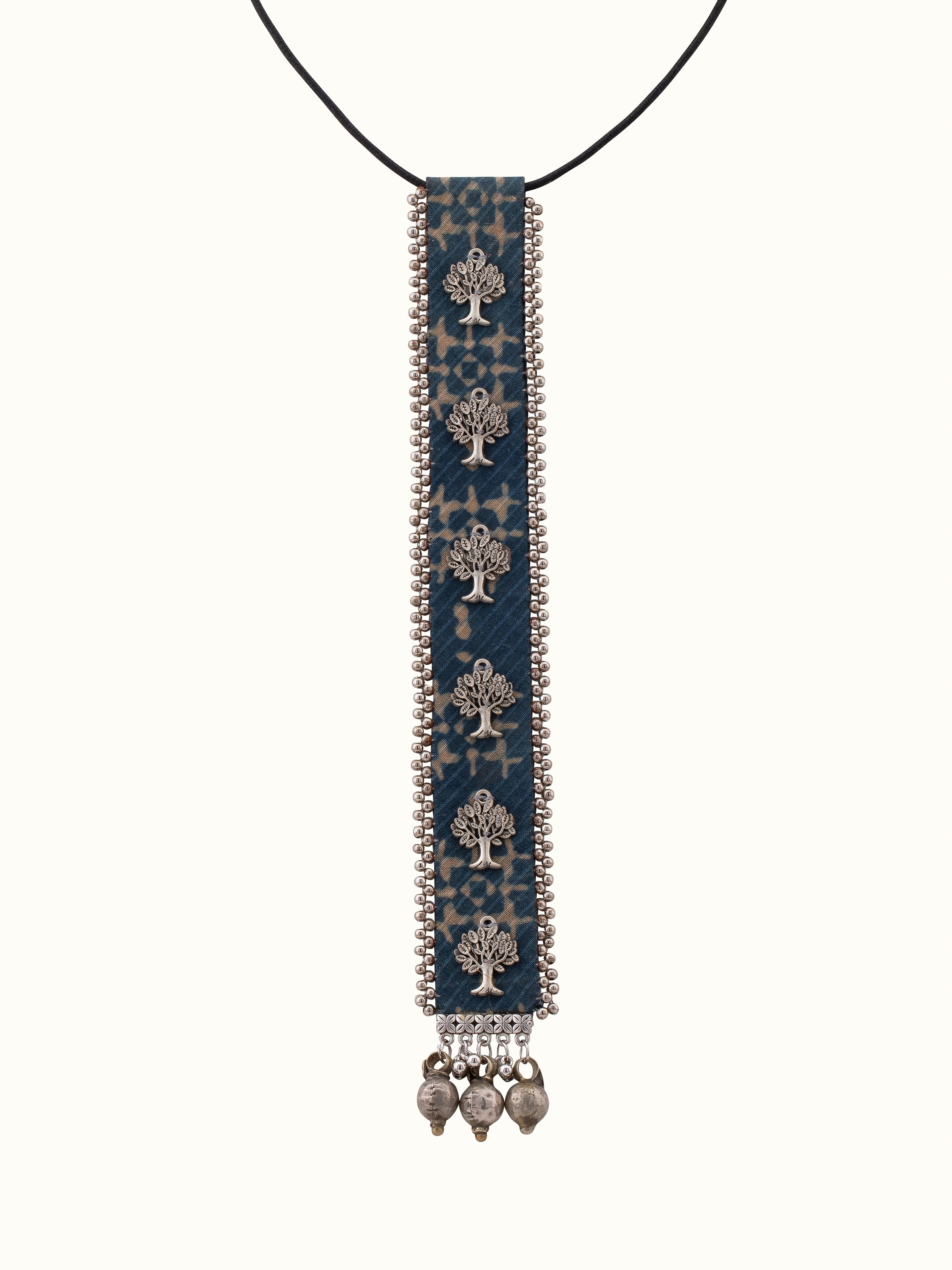 Ajrakh Long Necklace