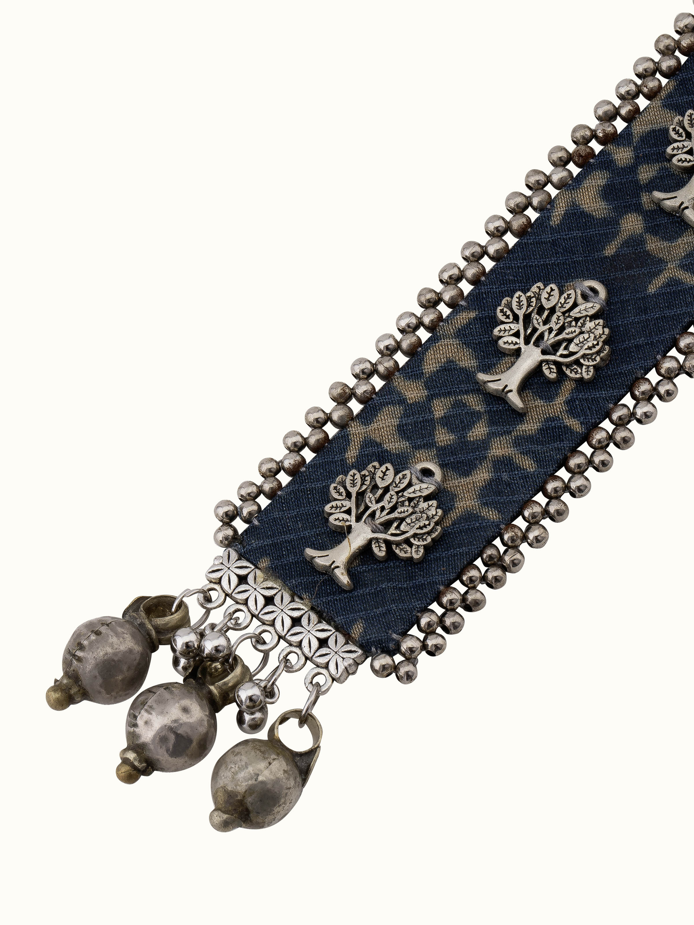 Ajrakh Long Necklace