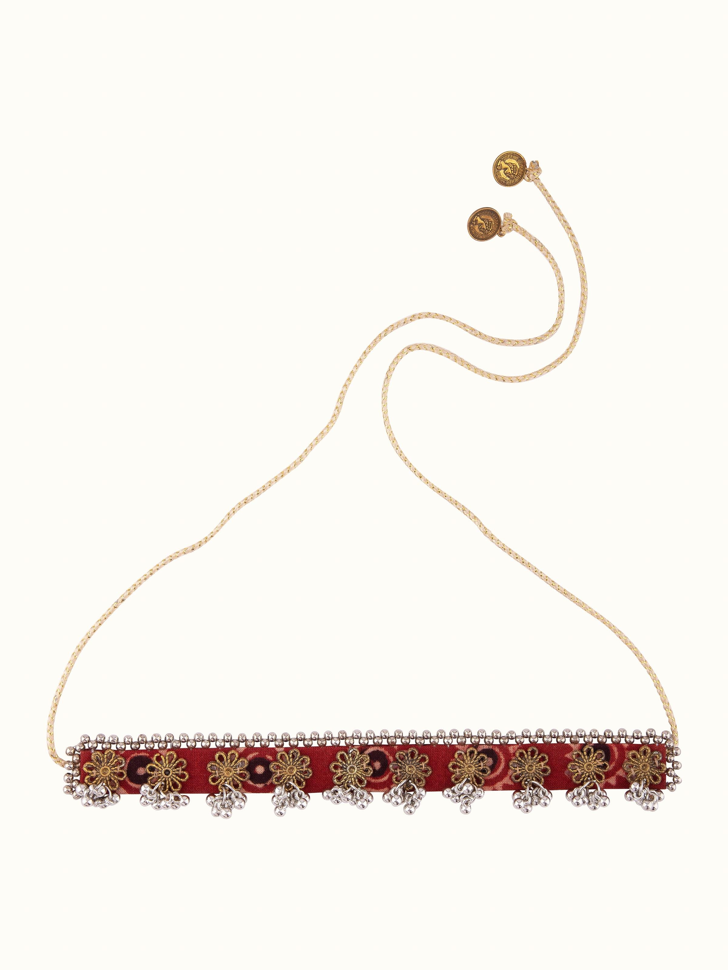Ajrakh Choker