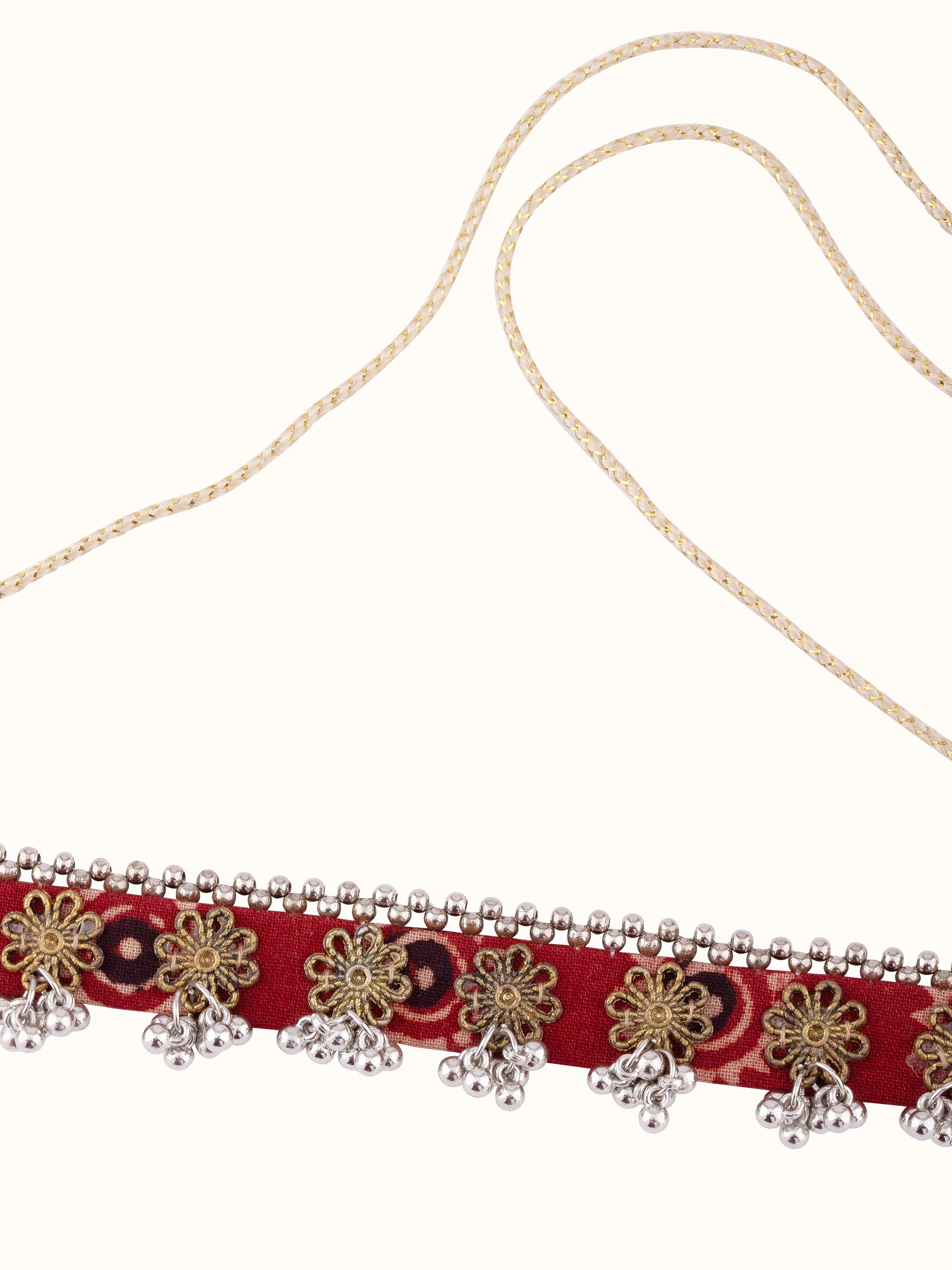 Ajrakh Choker