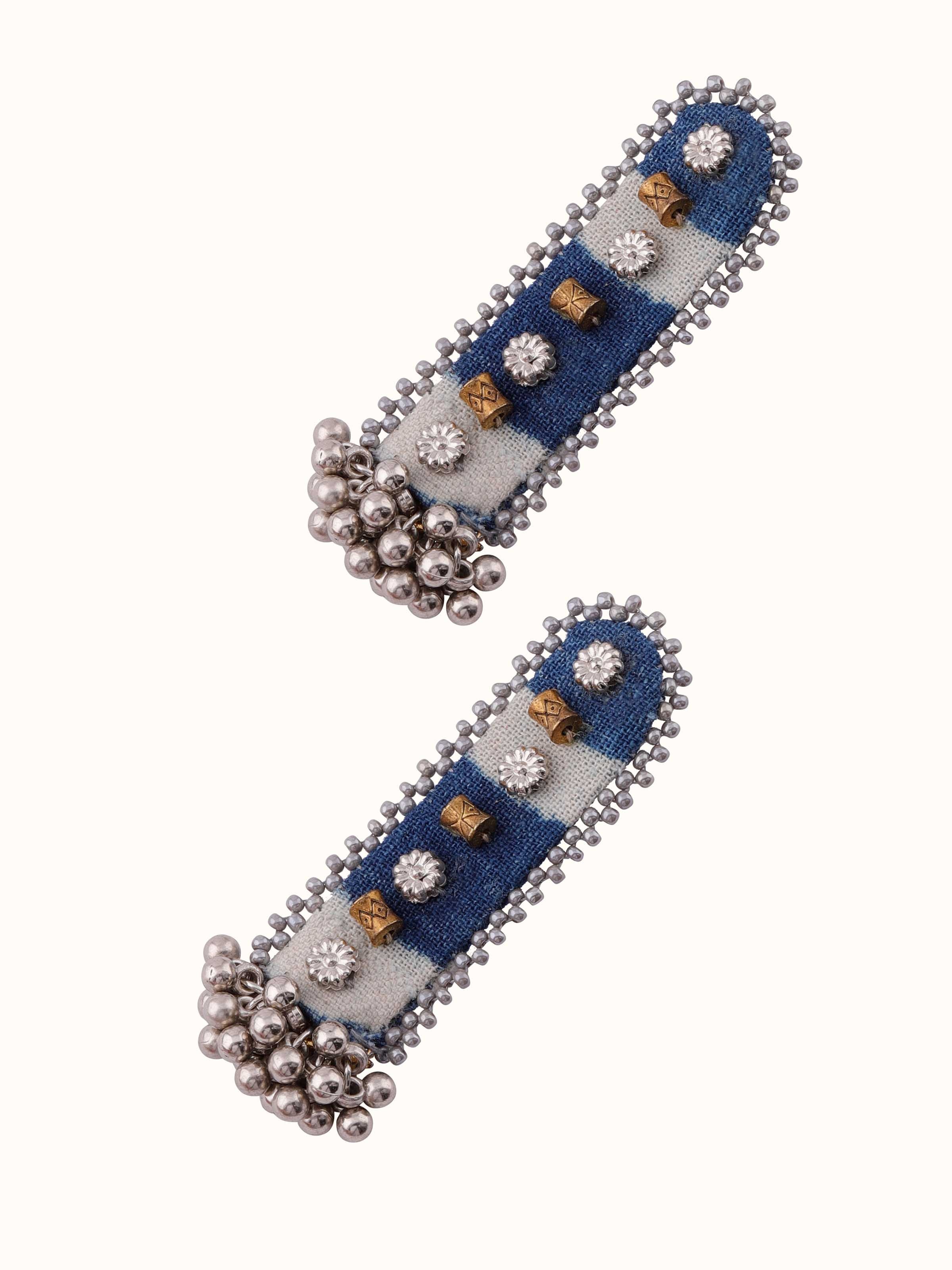 Ajrakh Drop Earrings