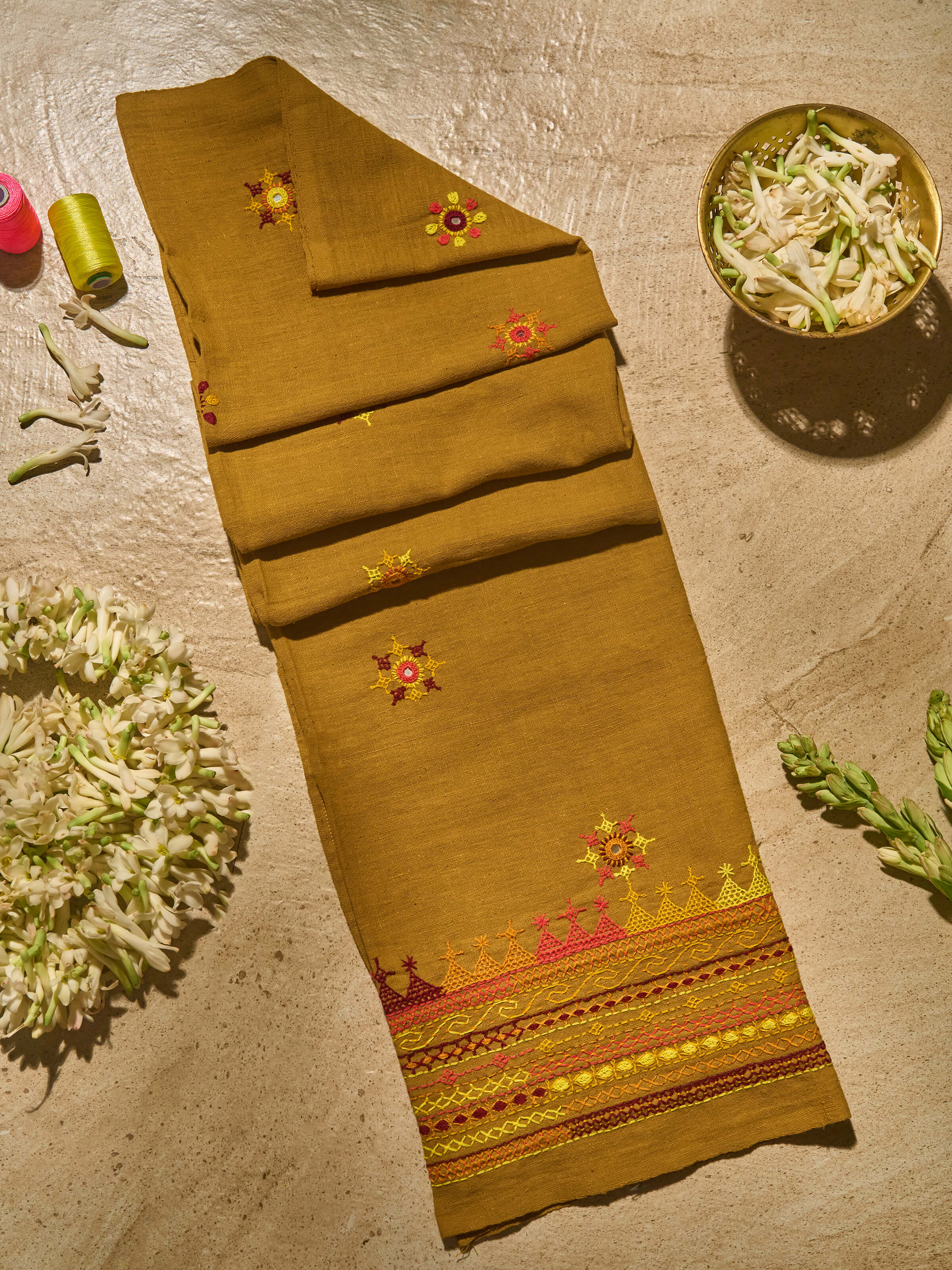 Lifestyle shot highlighting the authentic artisan touch.