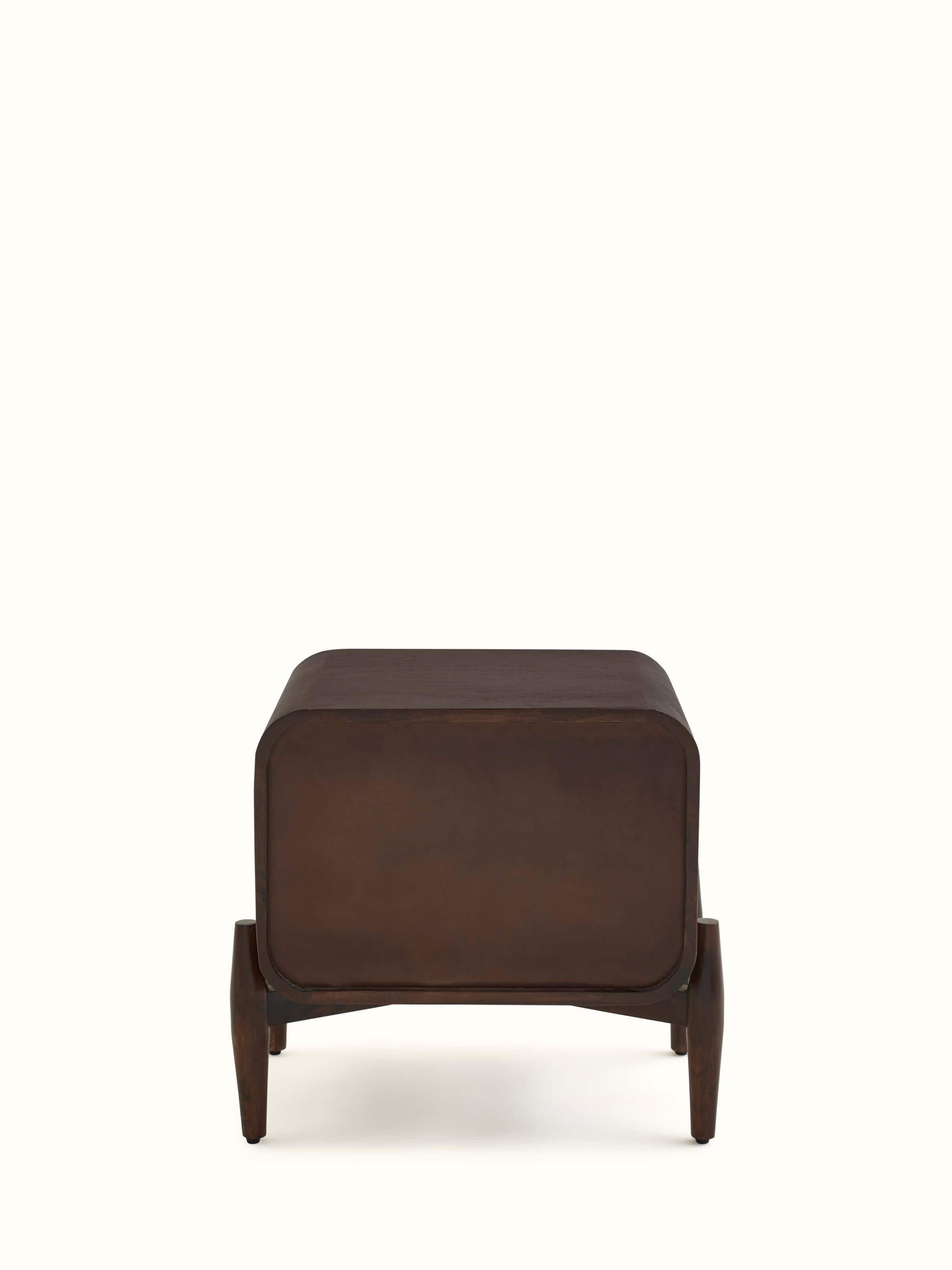 Top view of the rectangular table, highlighting the painted details and overall design.