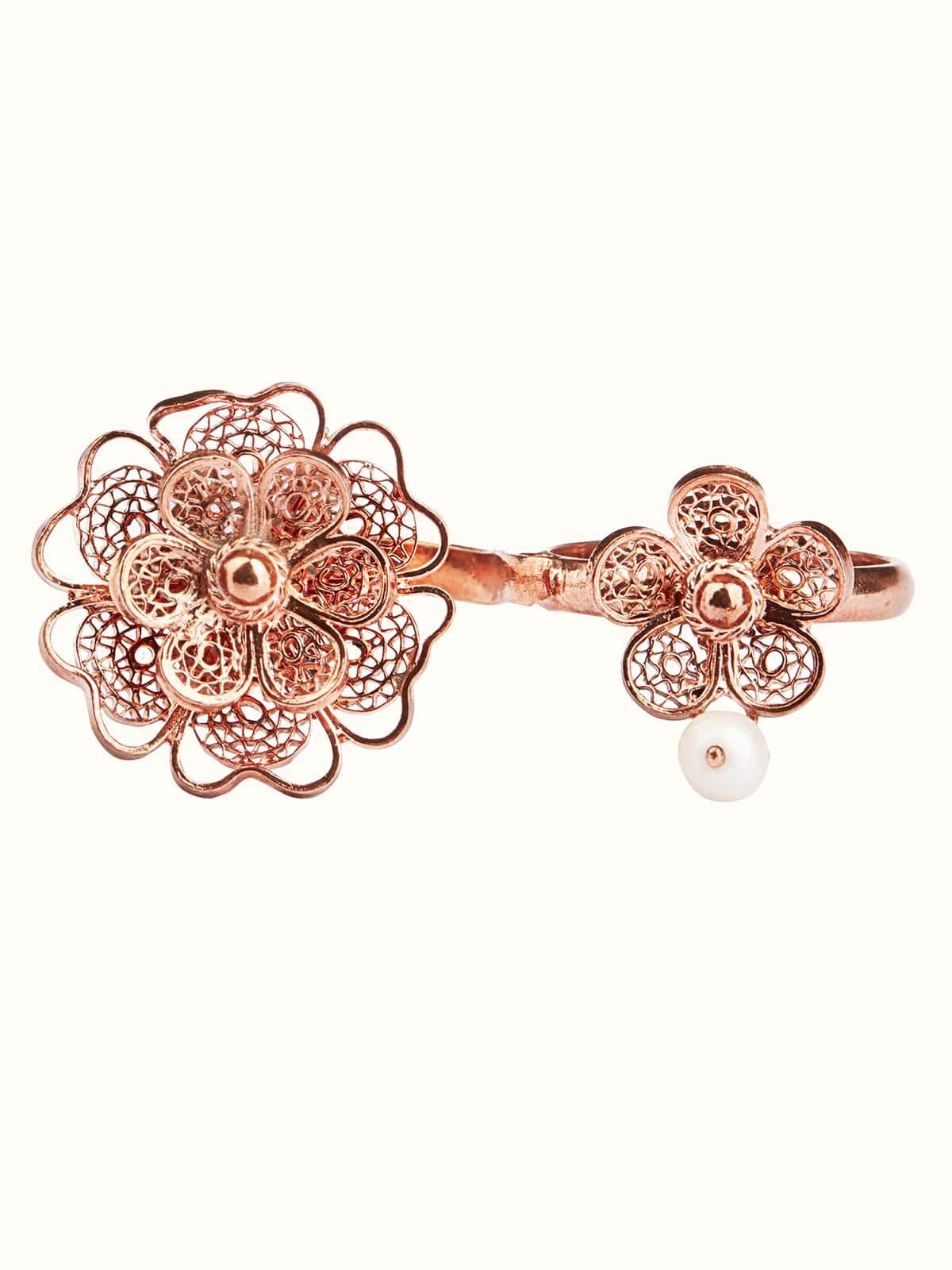 Silver Filigree Women's Ring