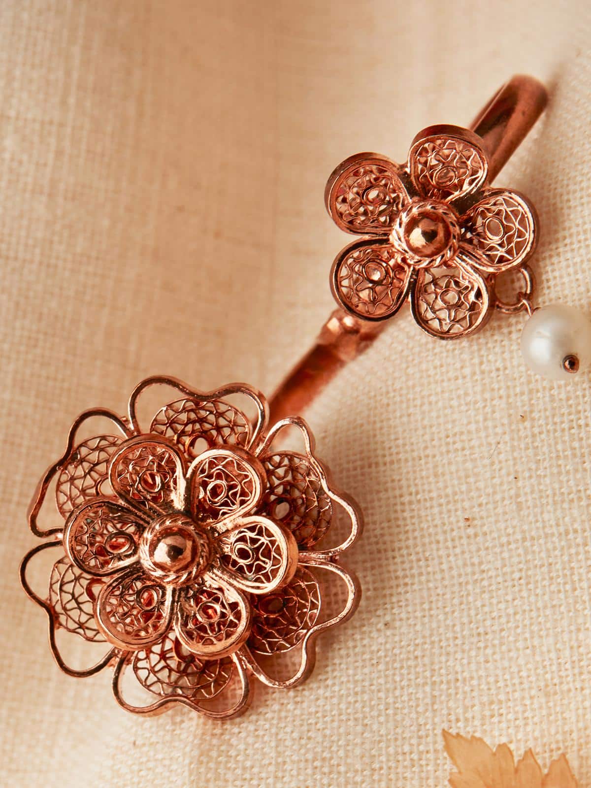 Silver Filigree Women's Ring