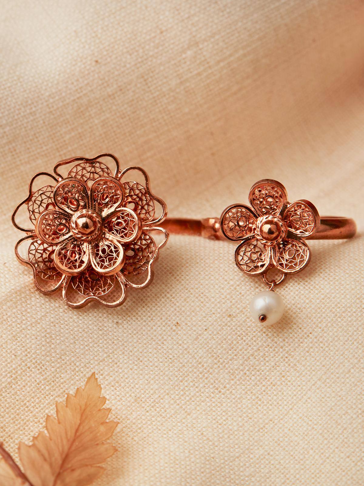 Silver Filigree Women's Ring