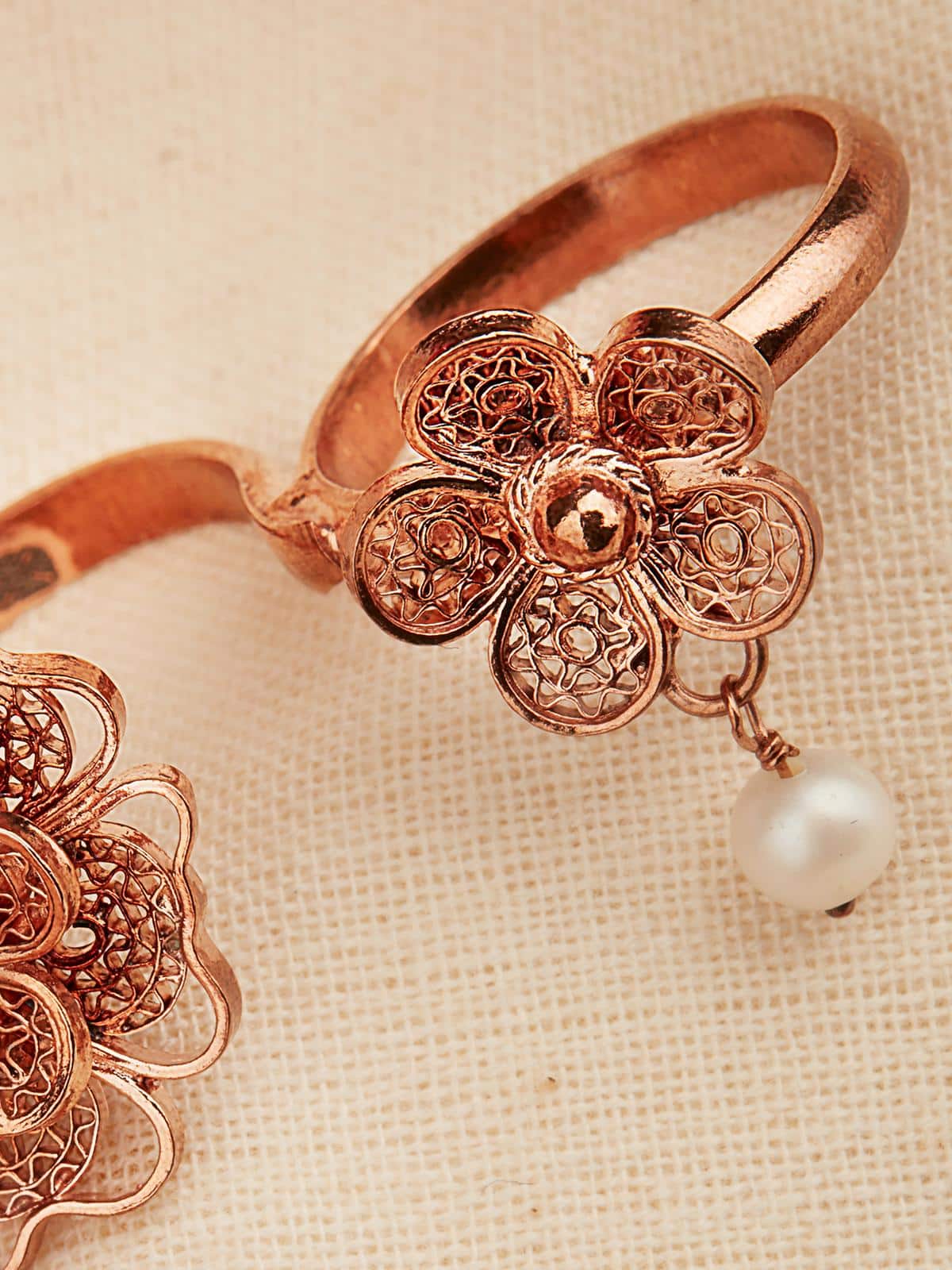 Silver Filigree Women's Ring