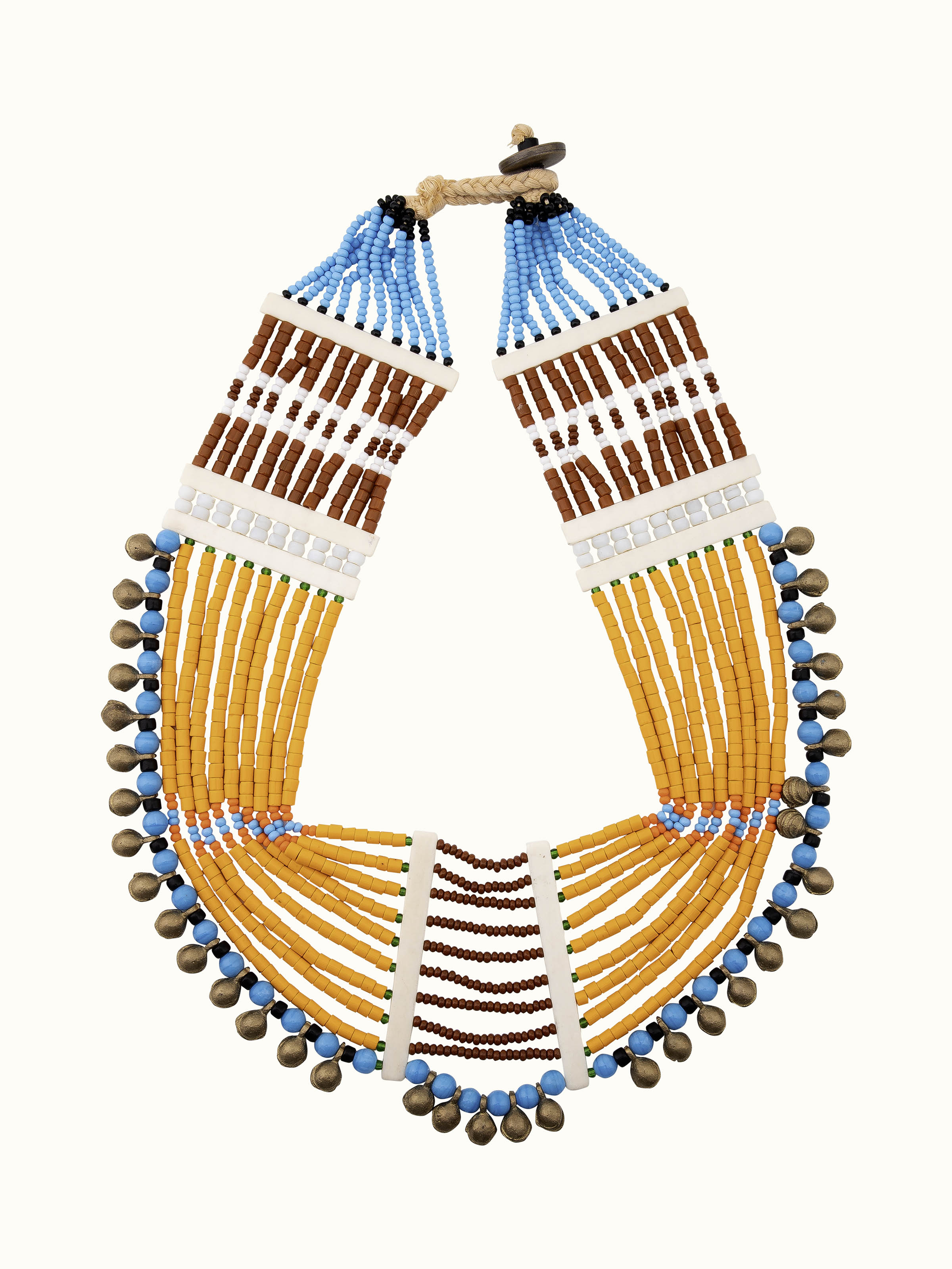 Front view of Handcrafted Drop Earrings showcasing unique design and intricate detailing.