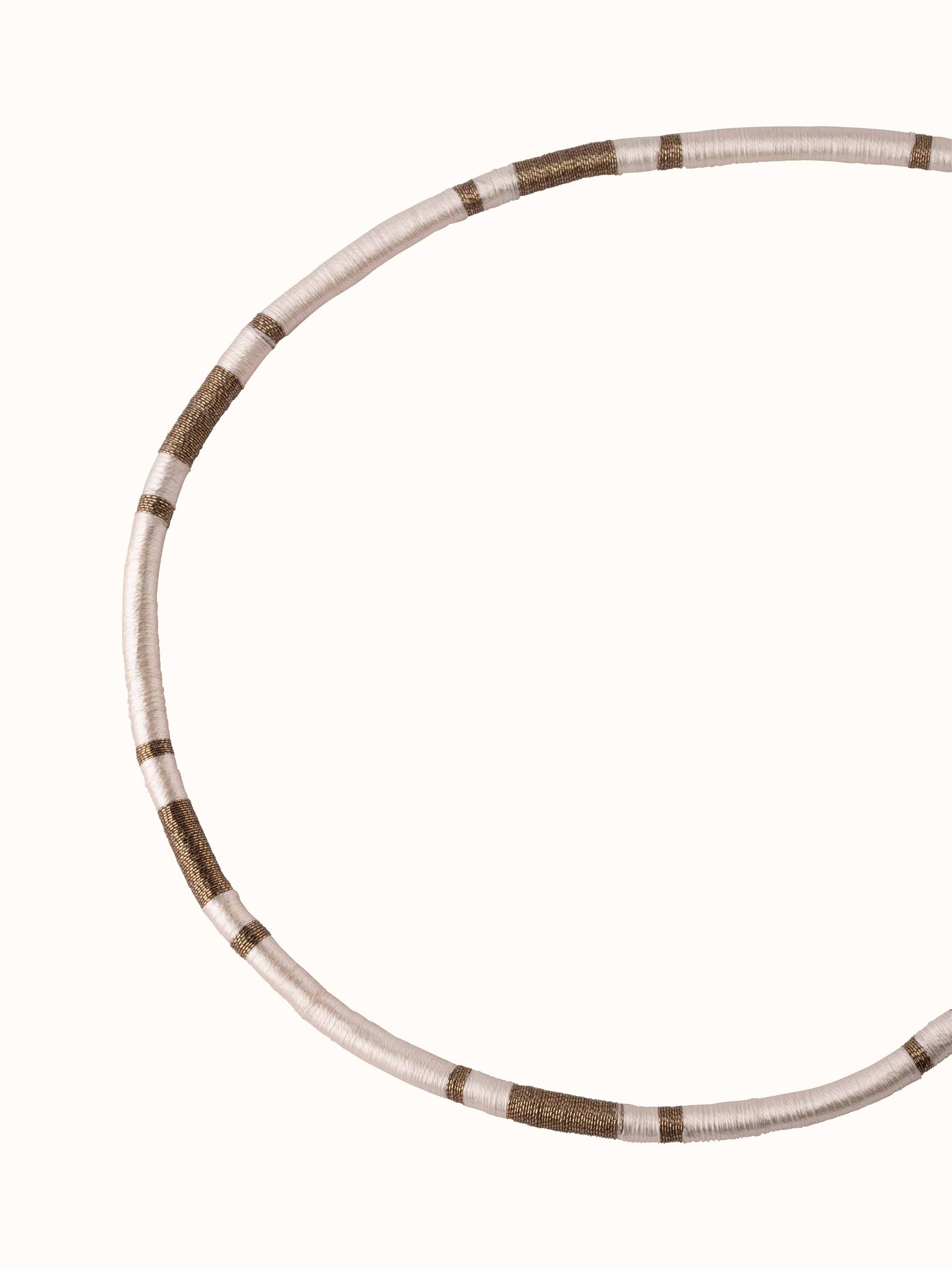 Overview of Patwa Collar Necklace, showing overall design