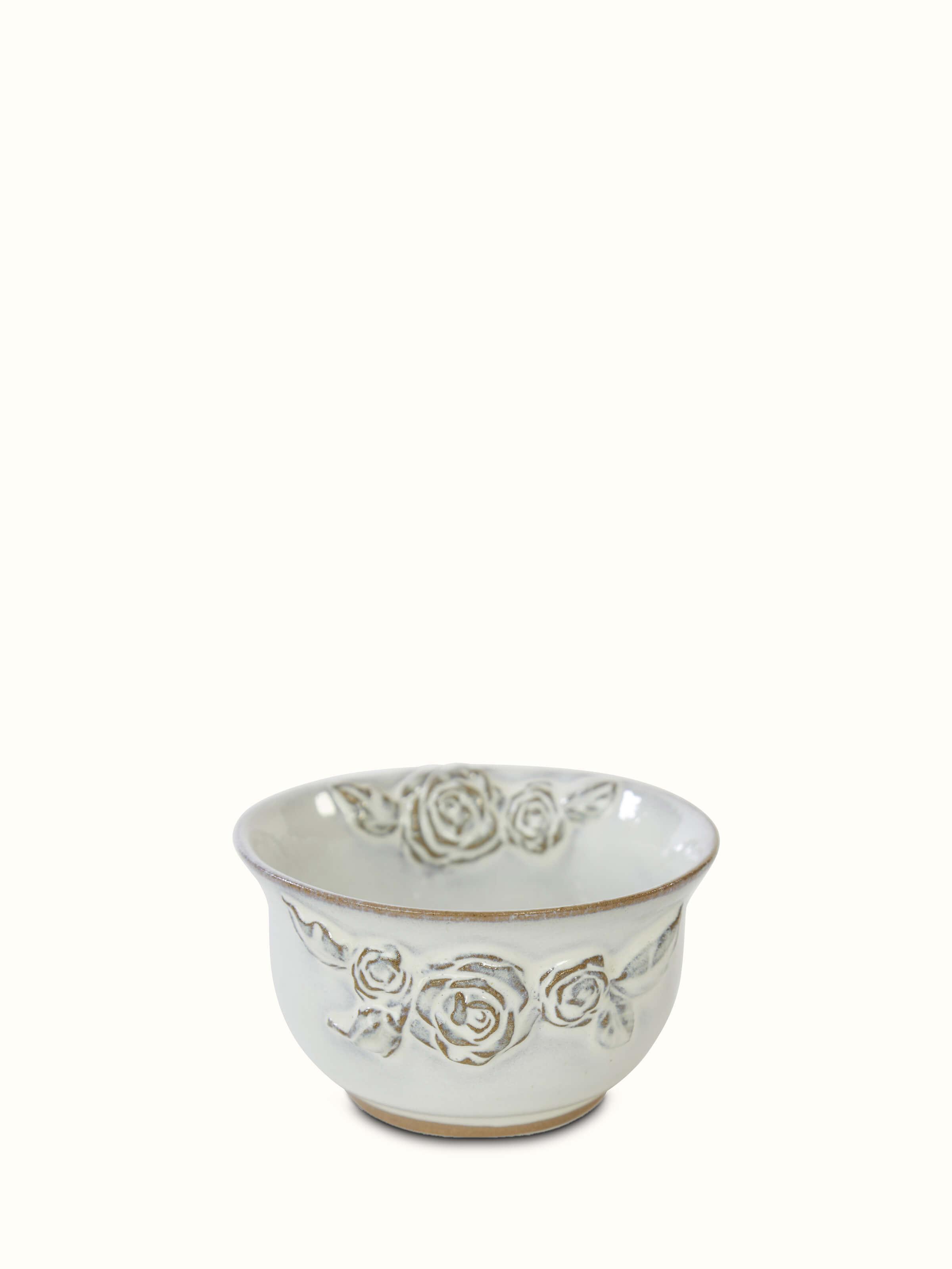 Front view of Matte Studio Pottery Ceramic Dinner Bowl with elegant matte finish.