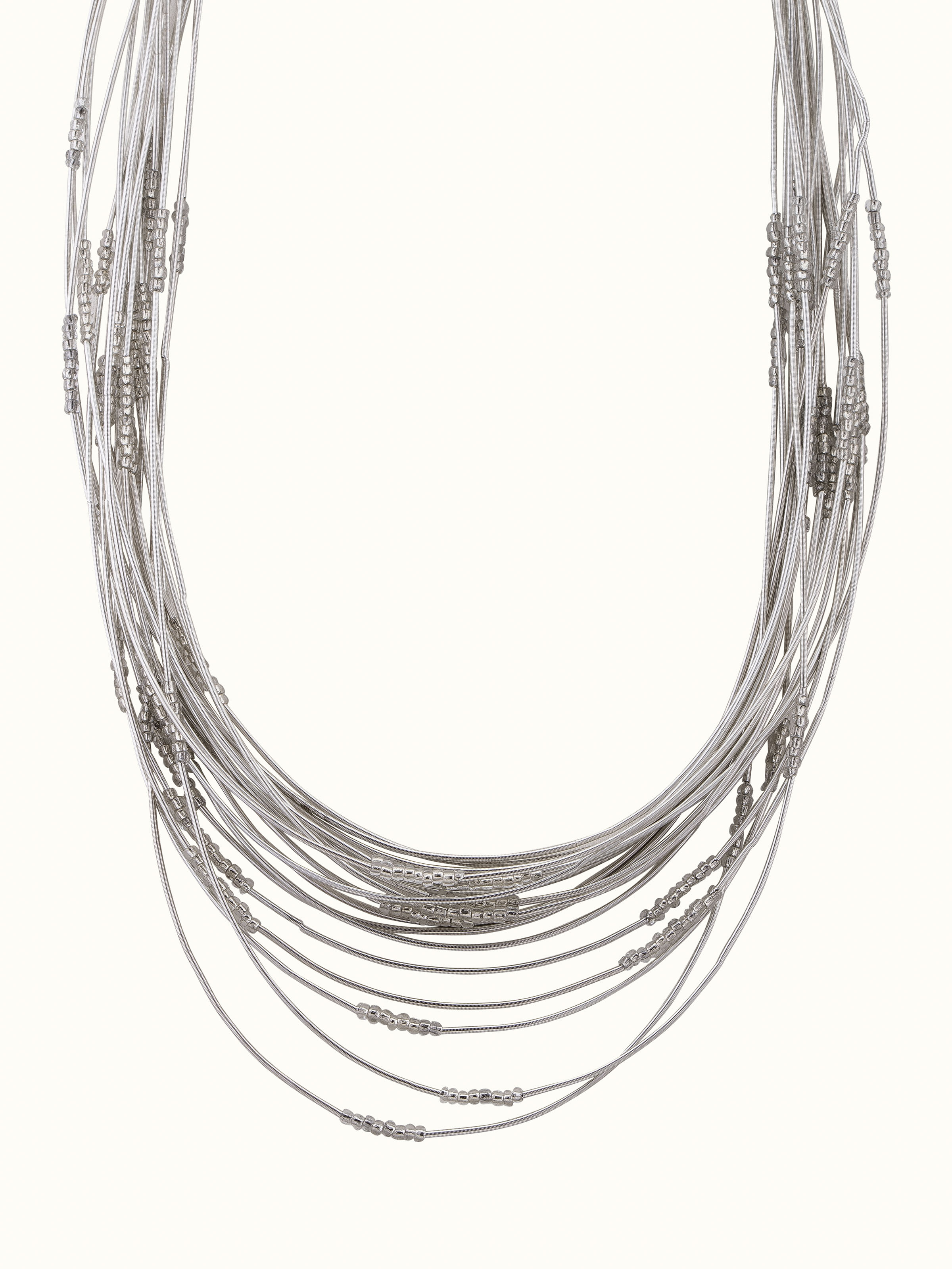 Overhead view of Handcrafted Collar Necklace showcasing luxurious design with intricate detailing.