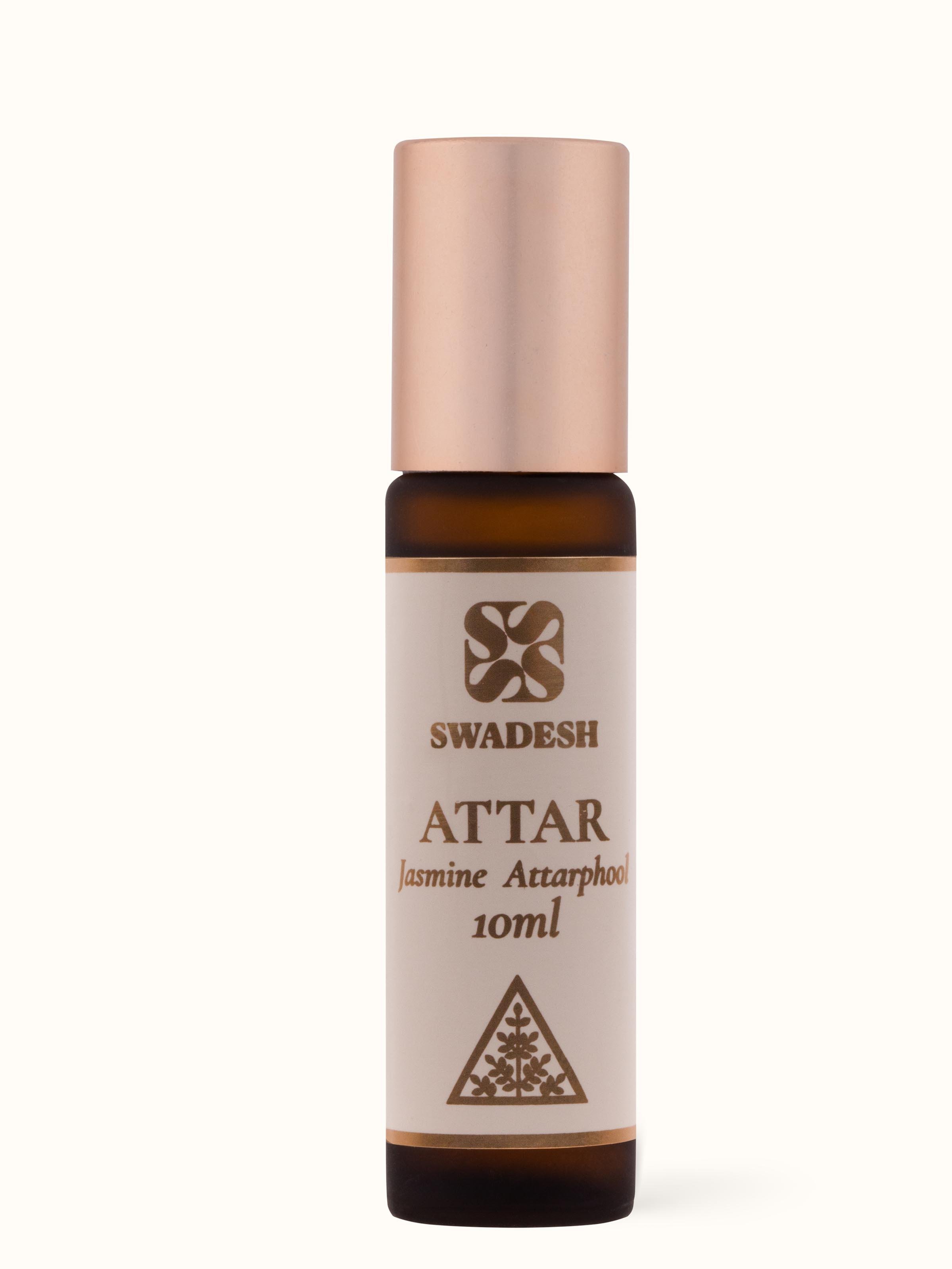 Front view of Body Spray Jasmine & Patchouli showing the spray bottle with clear labeling and elegant design.