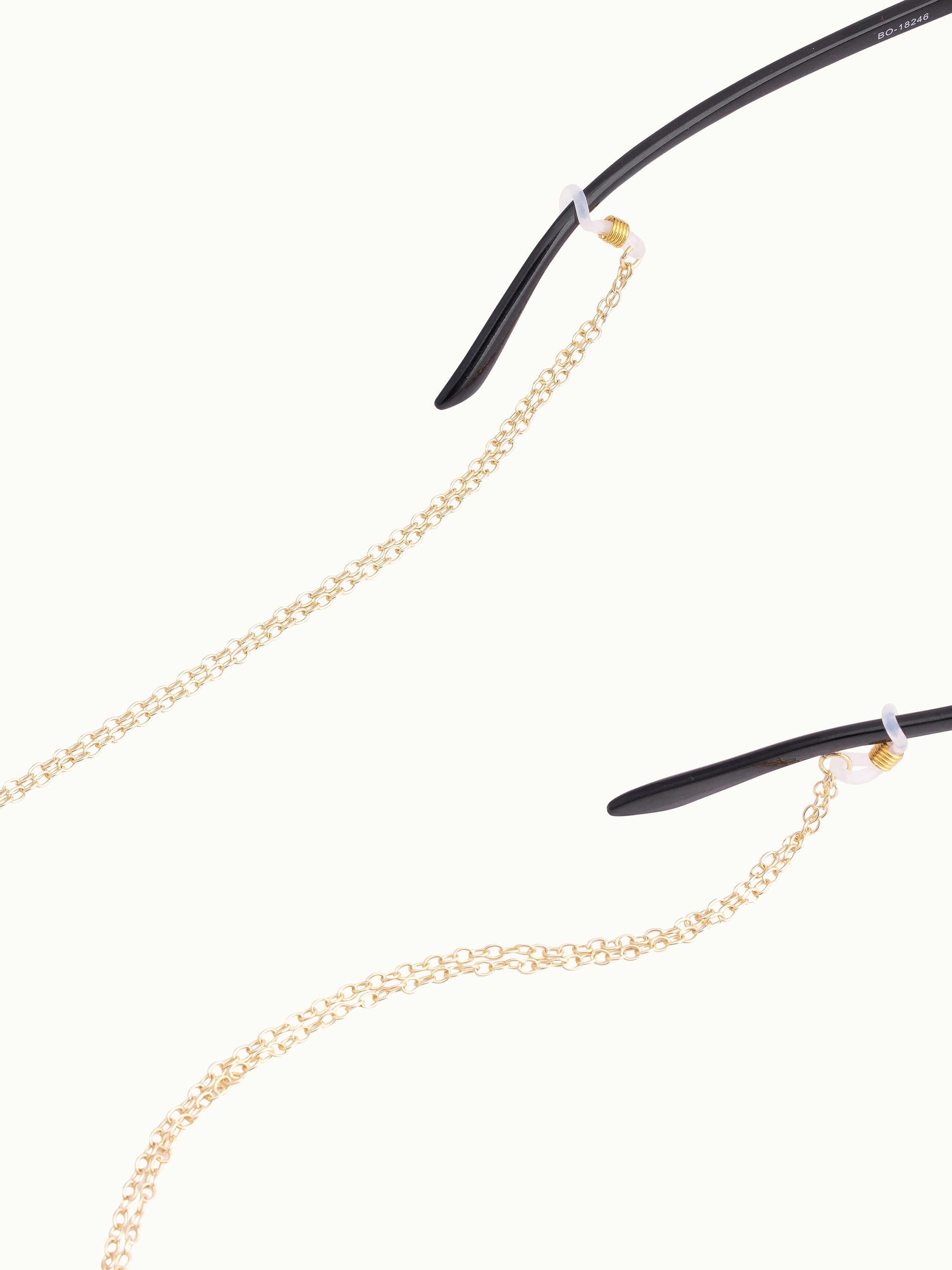 Detailed view of glass bead lanyard emphasizing the high-quality beads and craftsmanship.