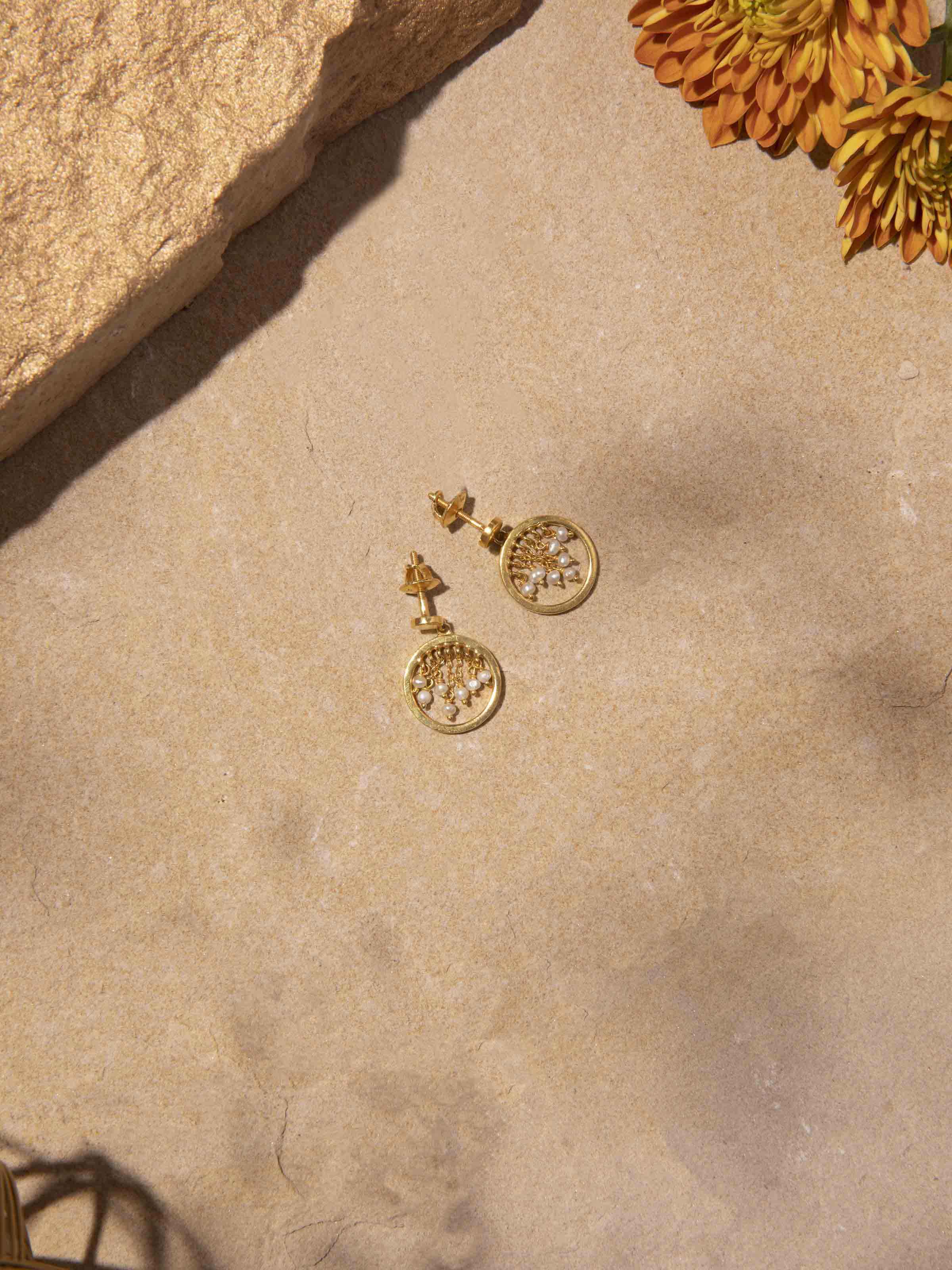 Silver Smithing Drop Earrings