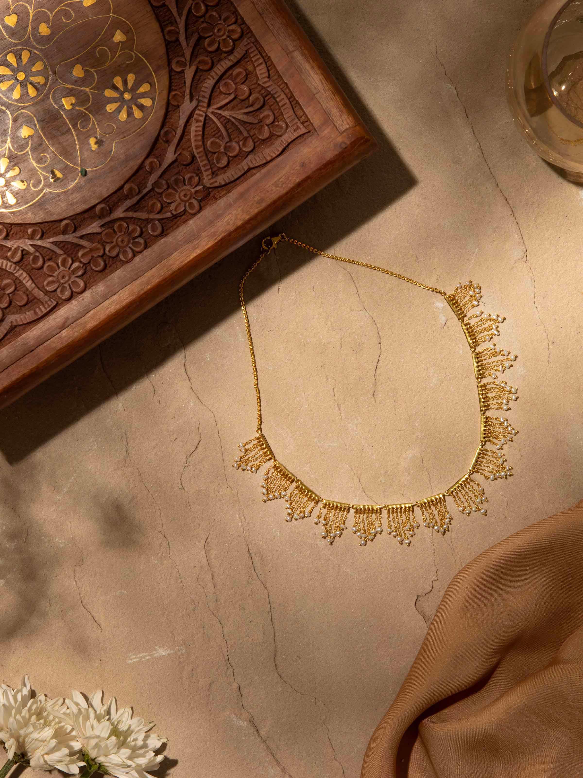 Detailed view of Silver Smithing Choker focusing on fine silverwork and elegant design.