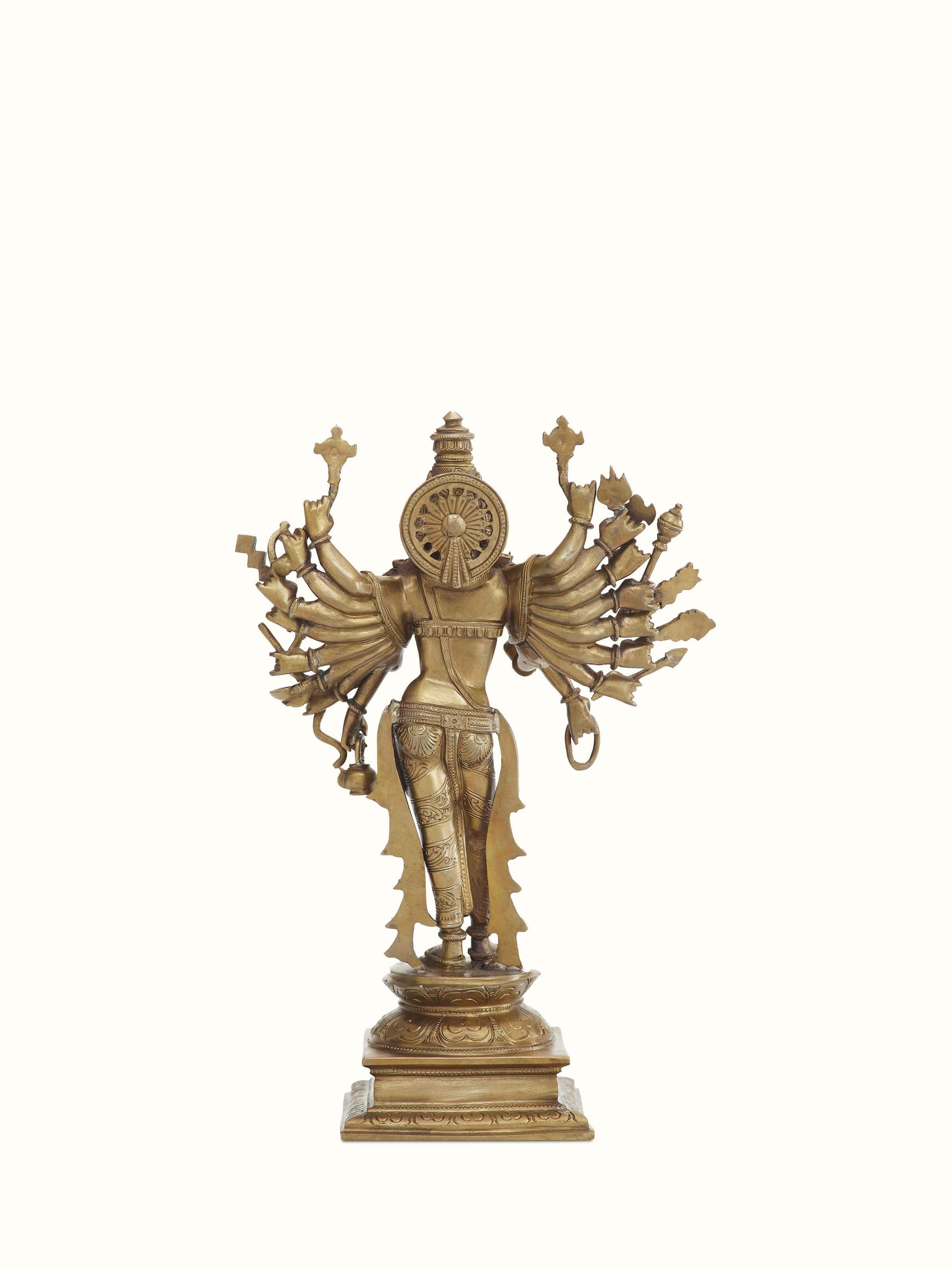 Goddess Shakti Bronze Casting Idol