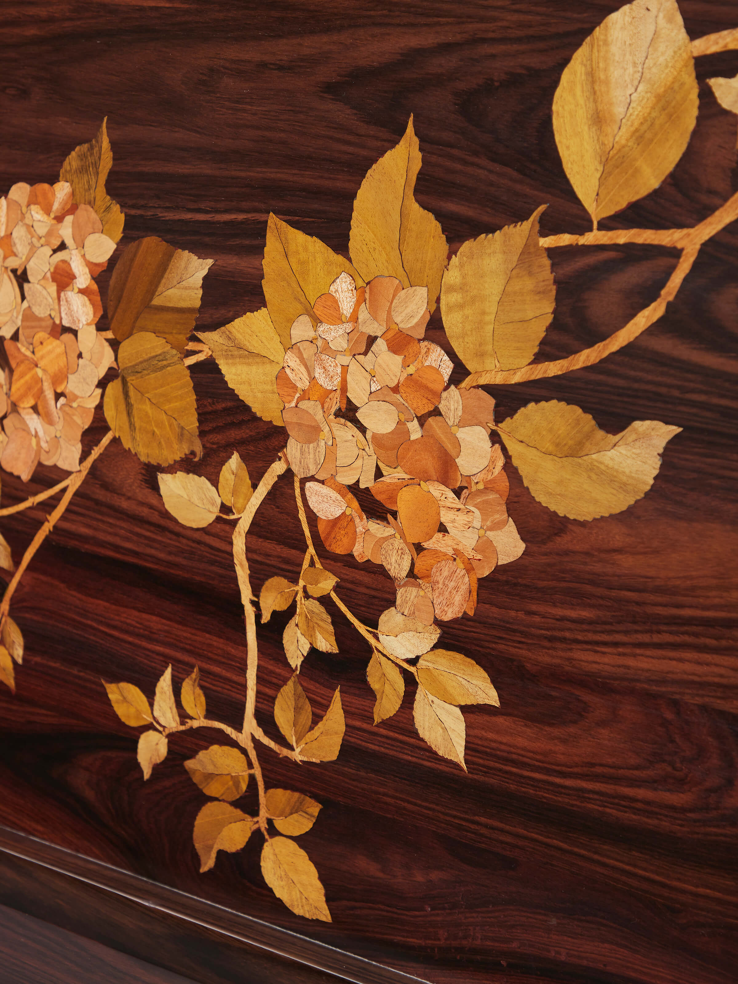 Mysore Rosewood Inlay King-size Bed