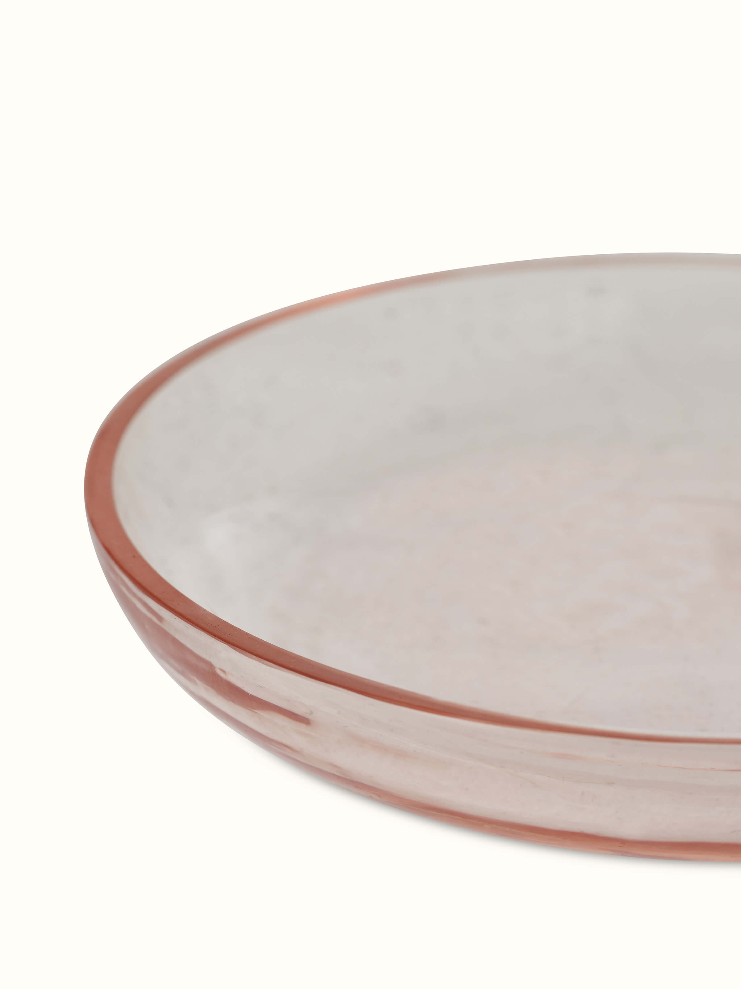 Close-up view of Firozabadi Coloured Glass Teacup & Saucer Set (2 pcs), highlighting the colorful glass and patterns