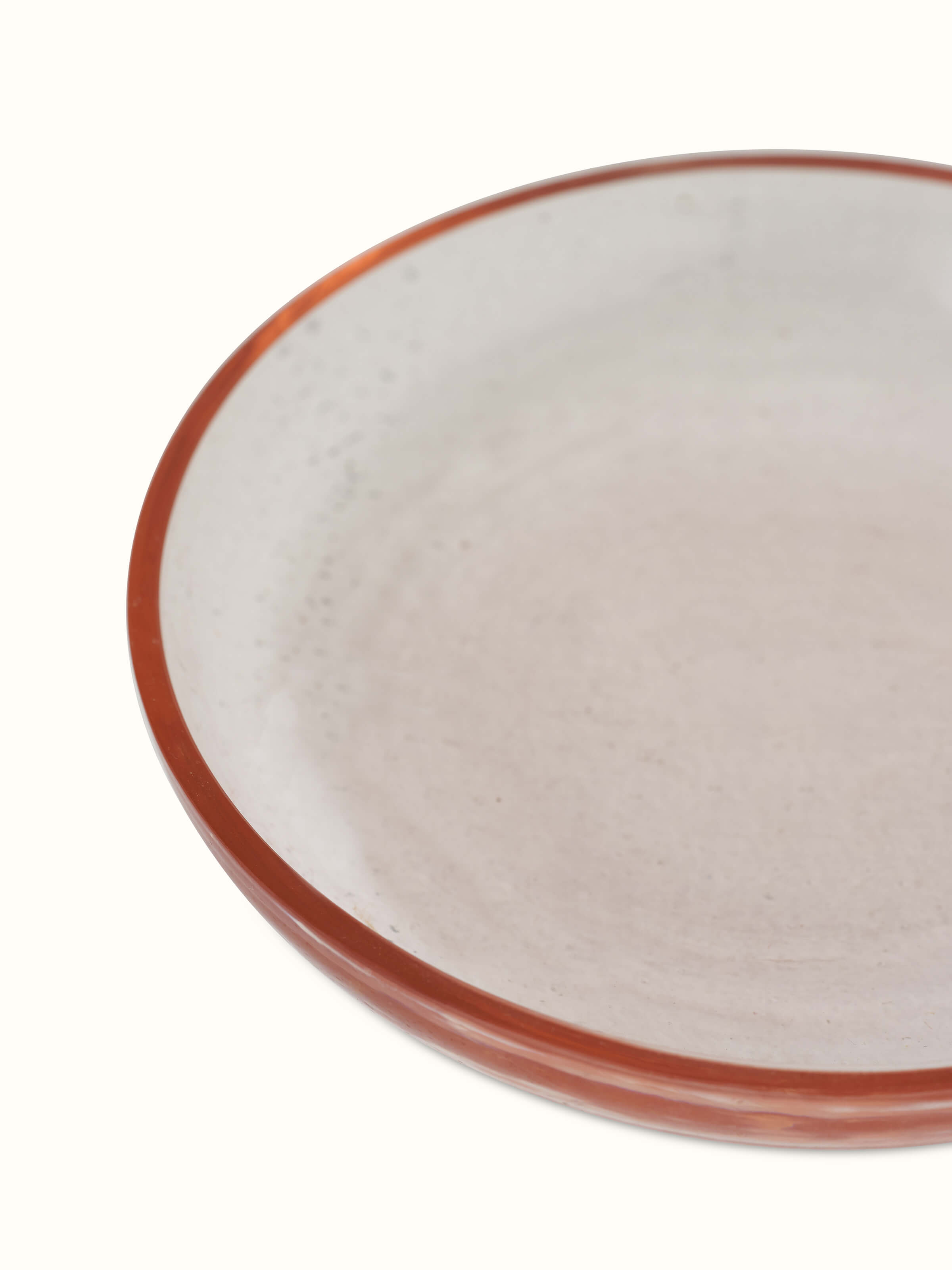 Artistic view of Firozabadi Coloured Glass Teacup & Saucer Set (2 pcs), showing the set from a unique perspective