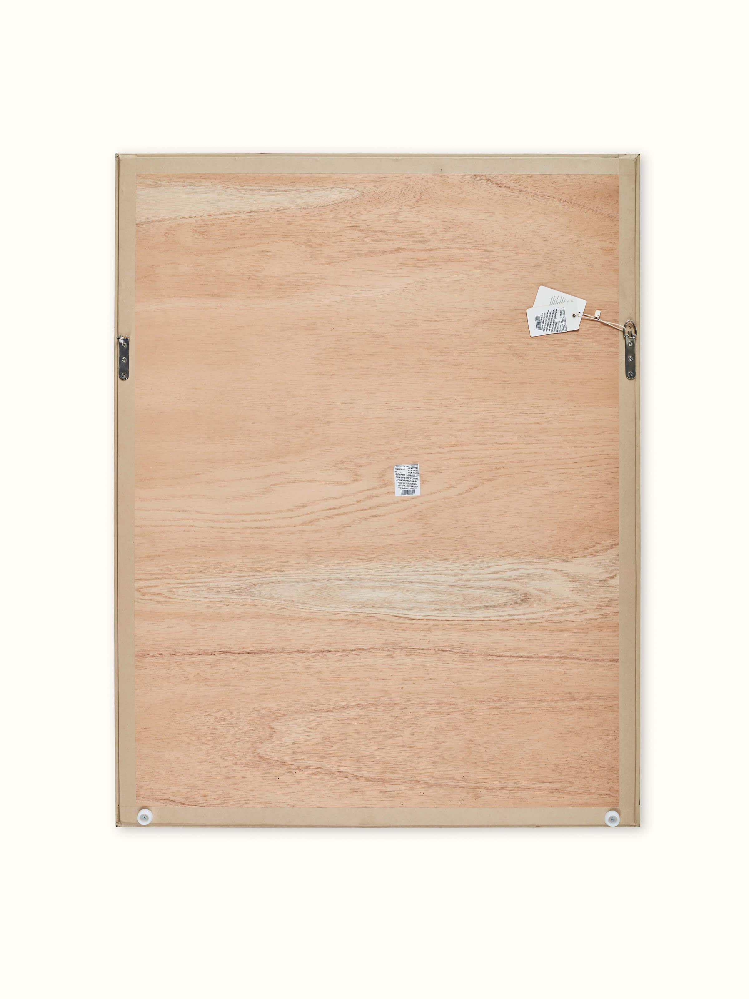 Angled view of Thangka Shree Mandala painting emphasizing the detailed mandala patterns