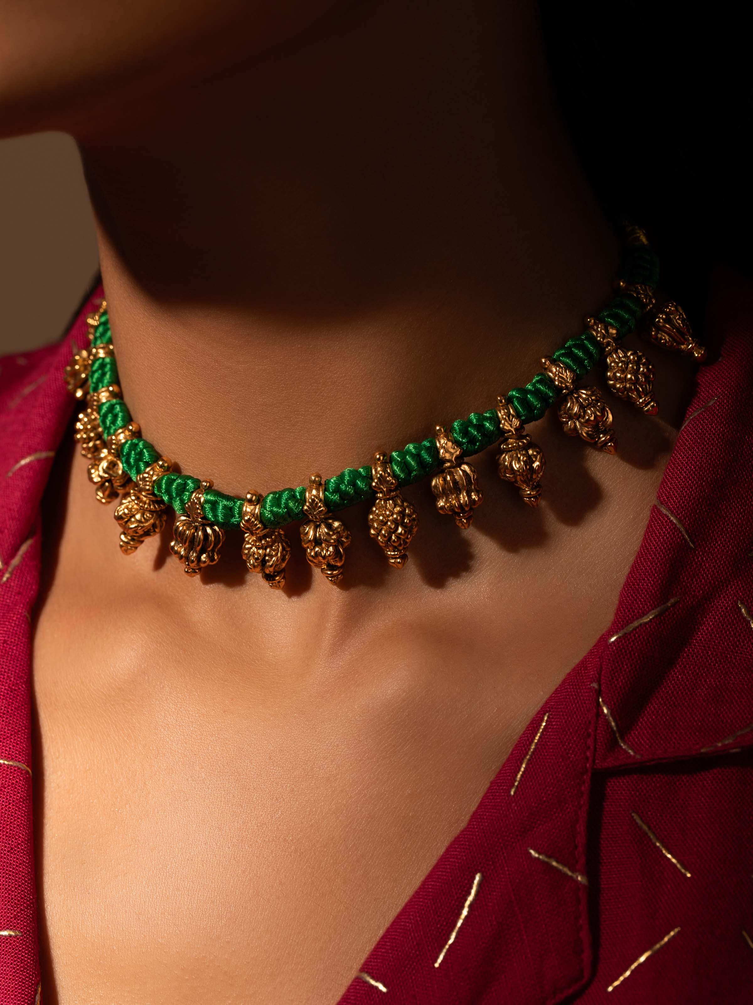 Silver Smithing Collar Necklace