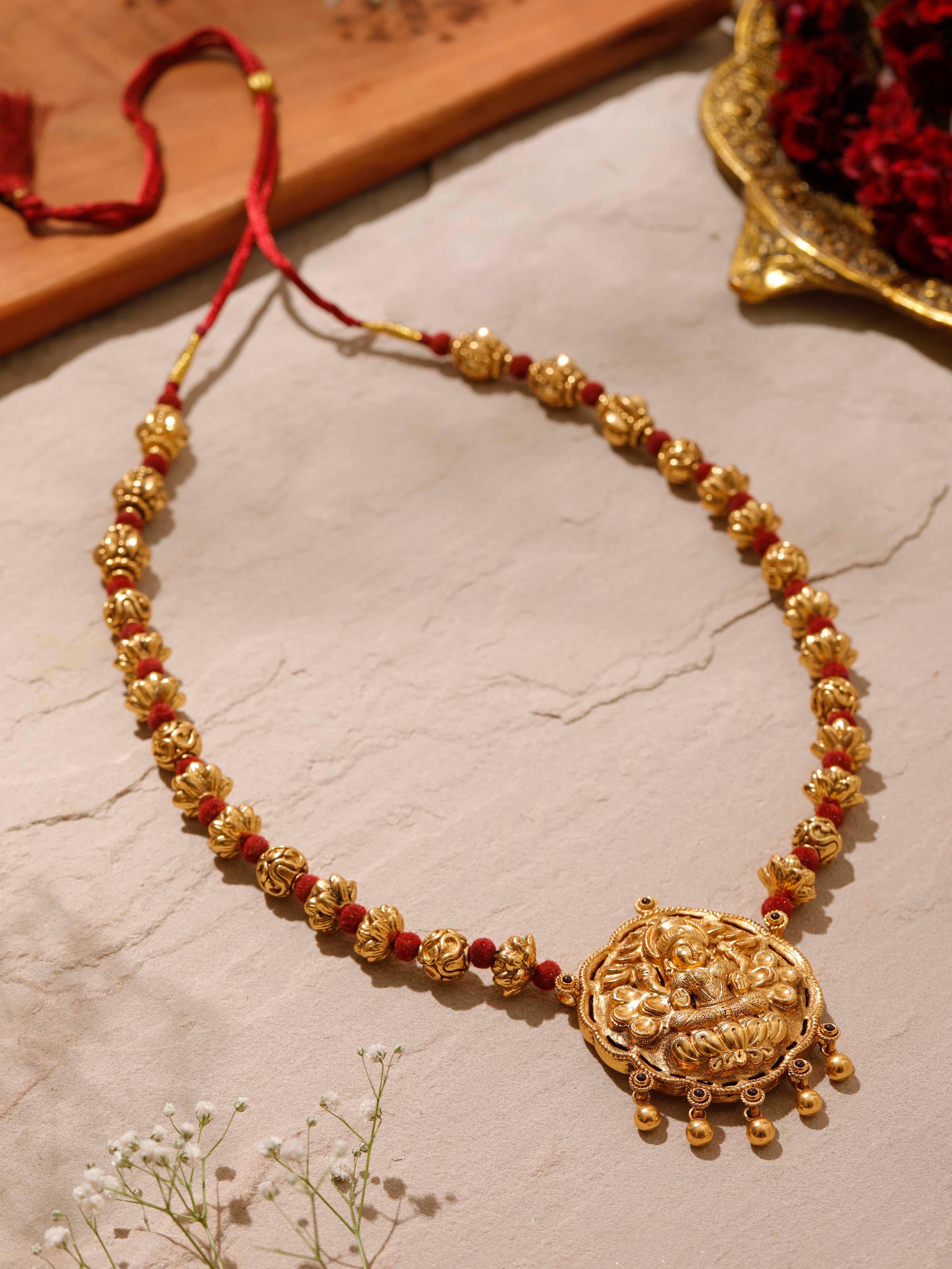 Detailed view of Silversmithing Long Necklace showcasing the elegant silver design and craftsmanship