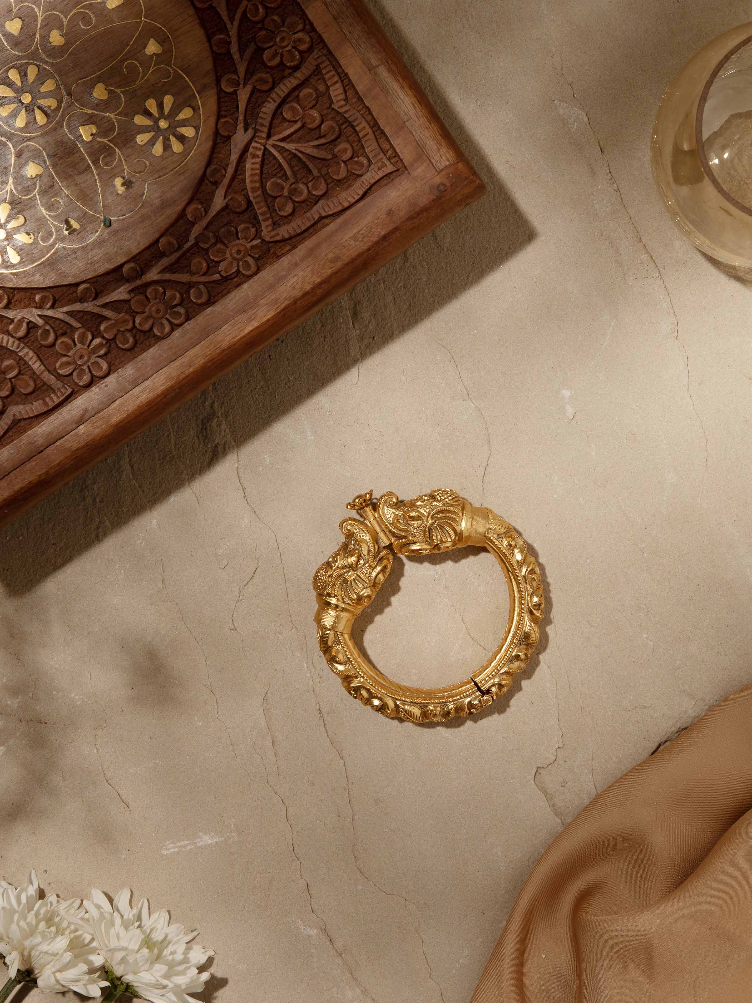 Silver Smithing Bangle Kada