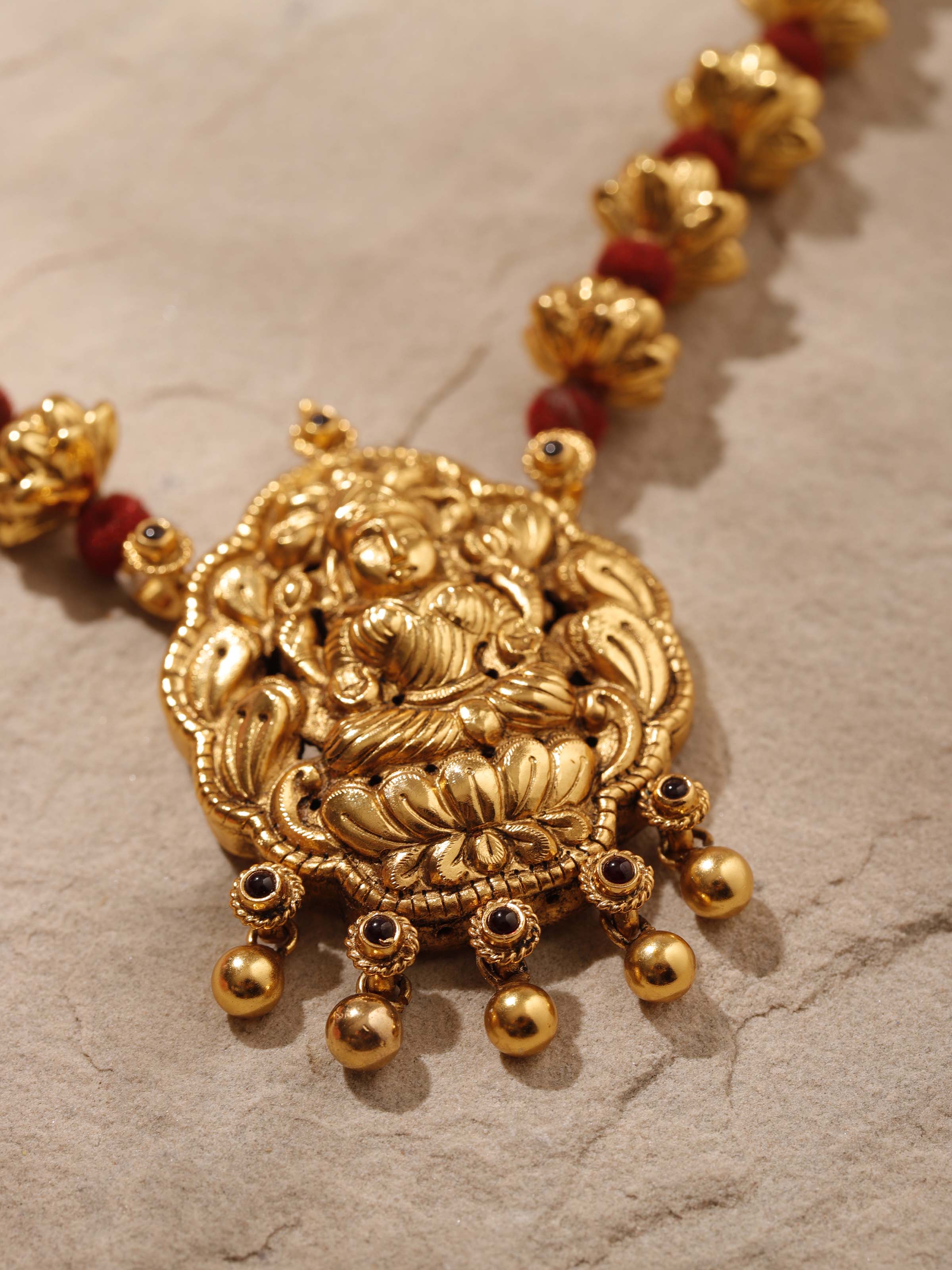 Angled view of Silversmithing Long Necklace showcasing the necklace’s elegant drape and refined links