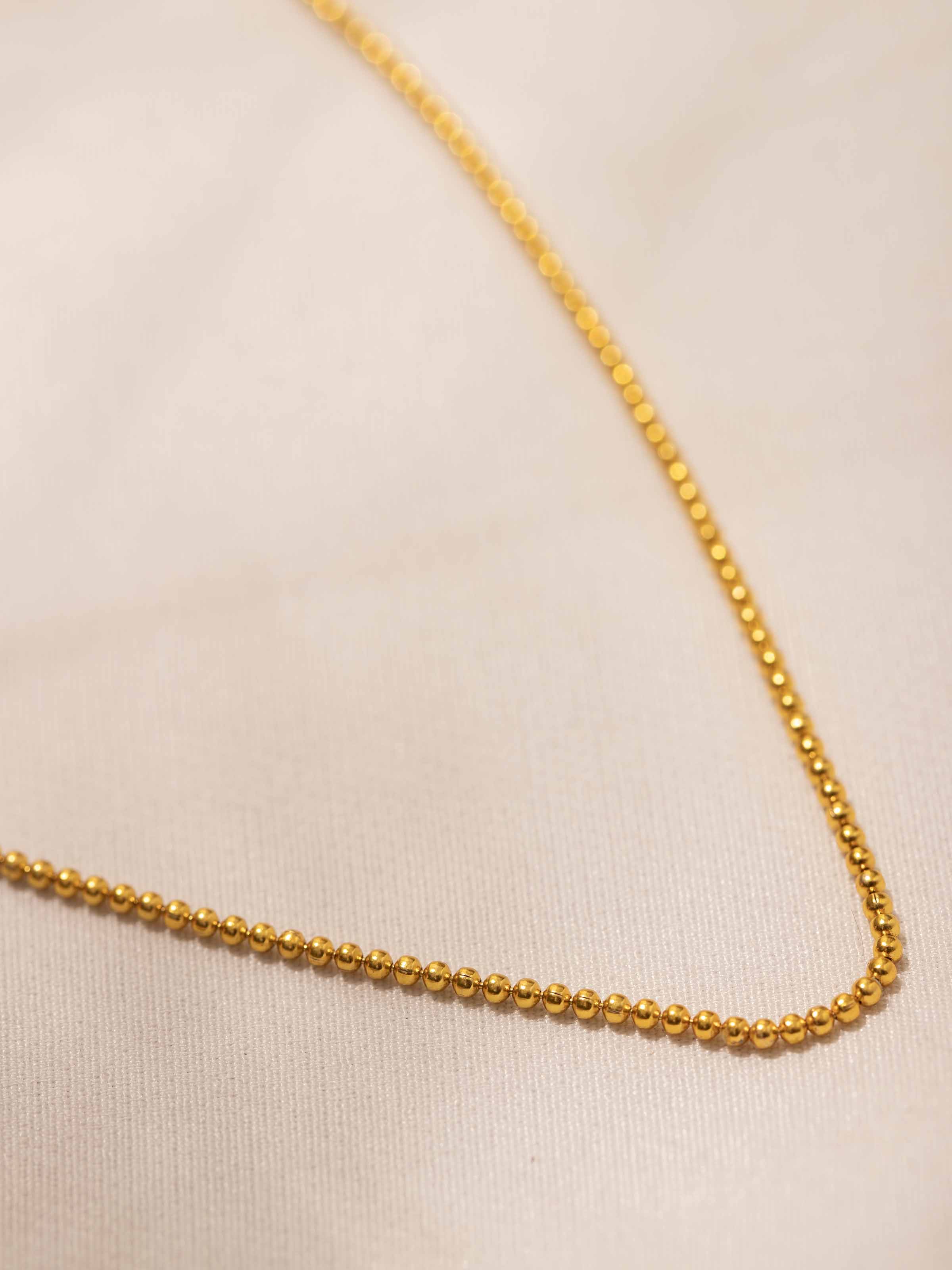 Back view of Silver Smithing Chain showcasing refined silver craftsmanship and design by Swadesh