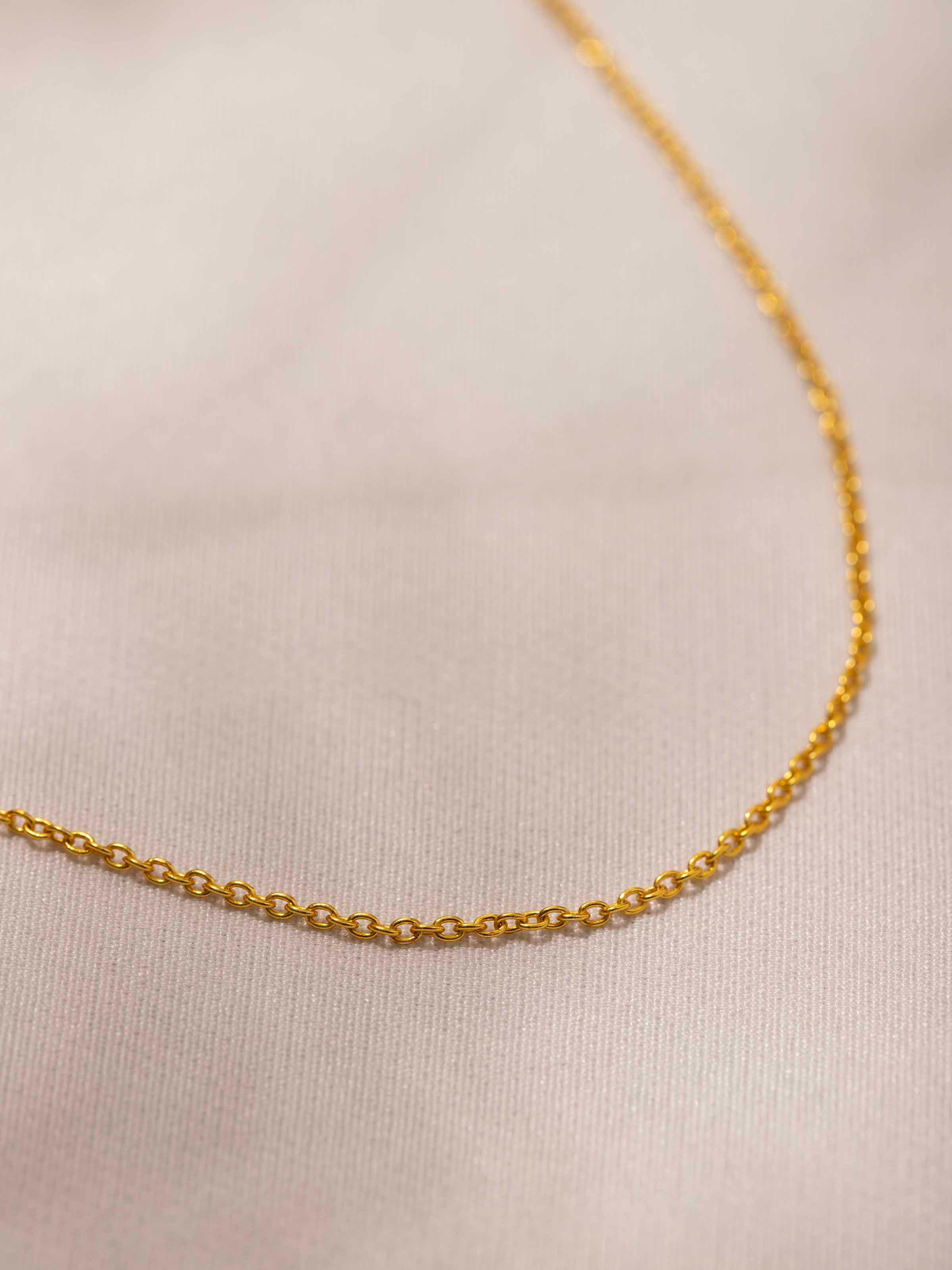Detailed view of Silver Smithing Chain highlighting the chain’s polished silver and craftsmanship