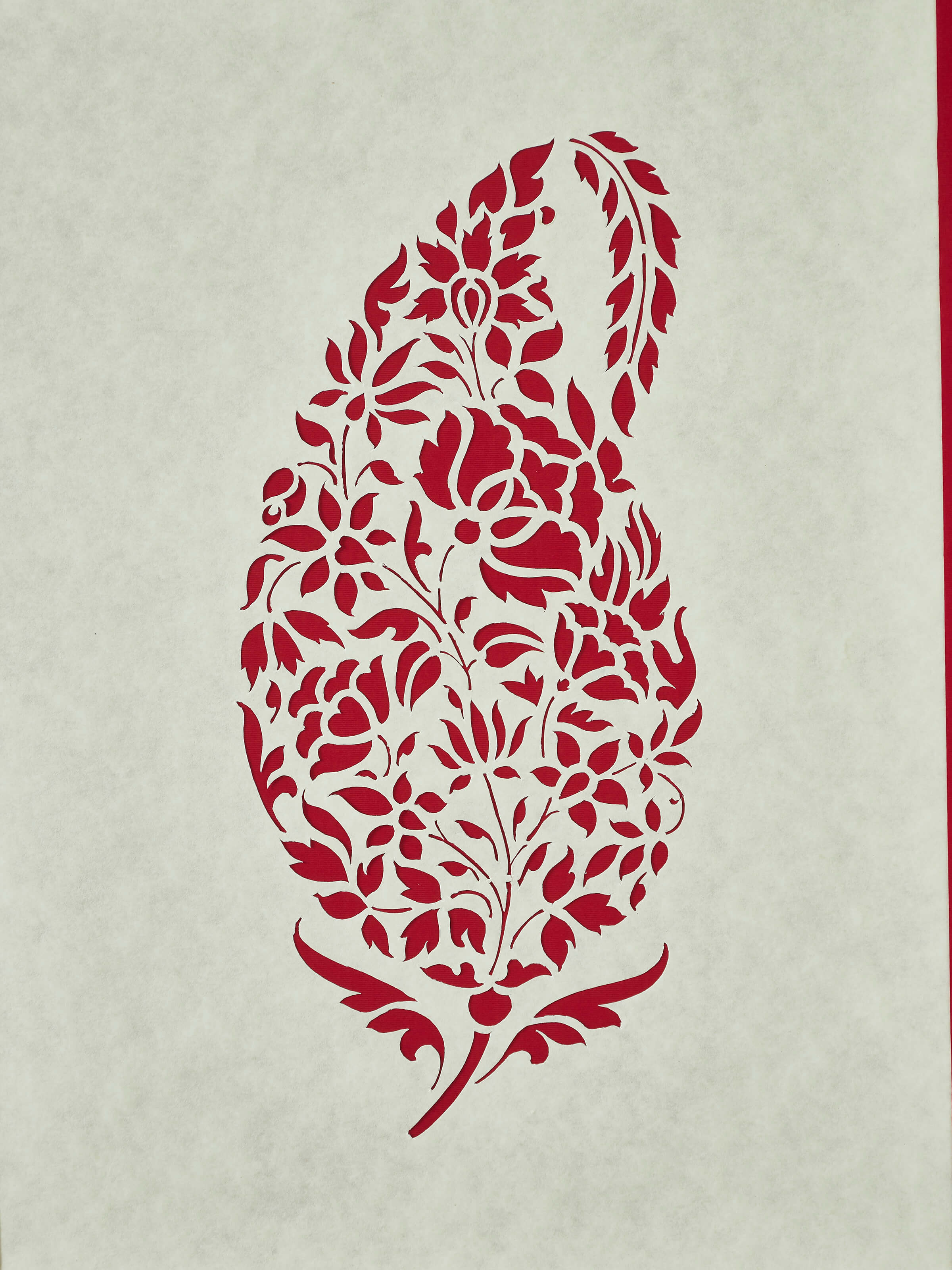 Sanjhi Paper Stencil Kairi Wall Art | Swadesh Online