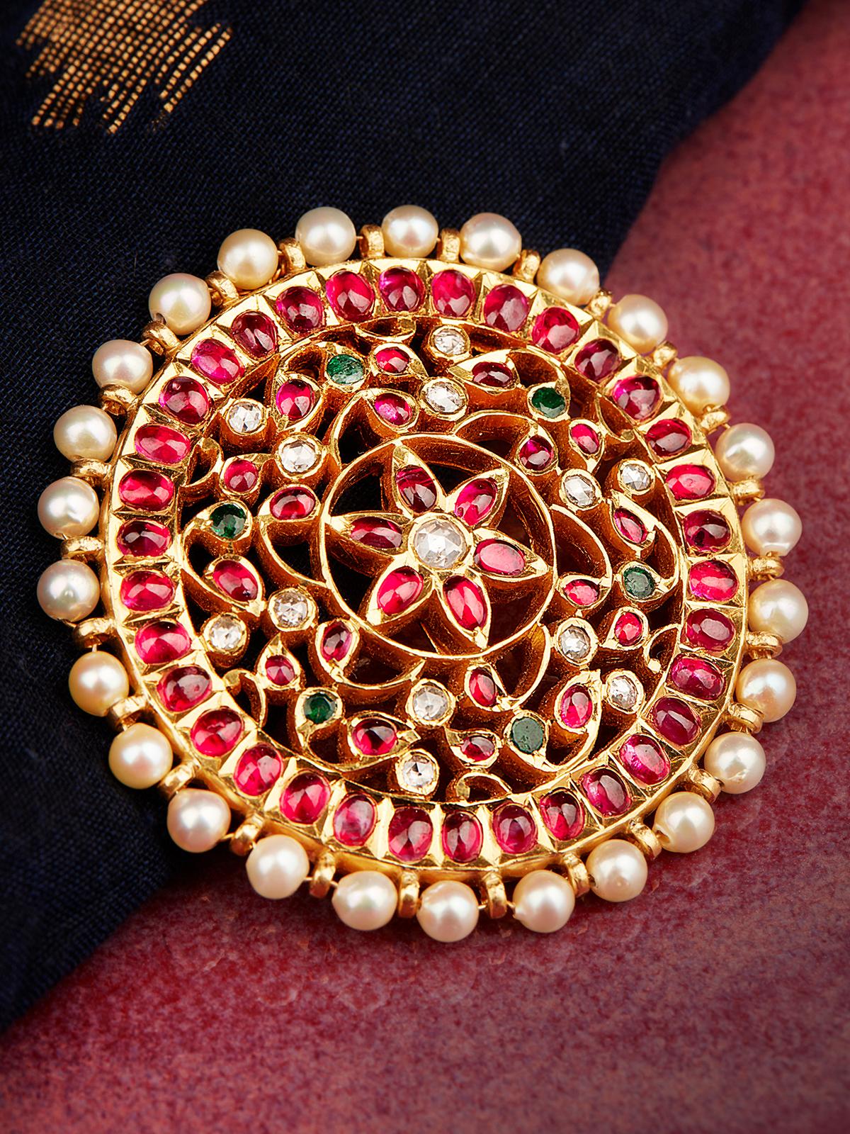 Kundala Velai 22 Karat Gold Pendant