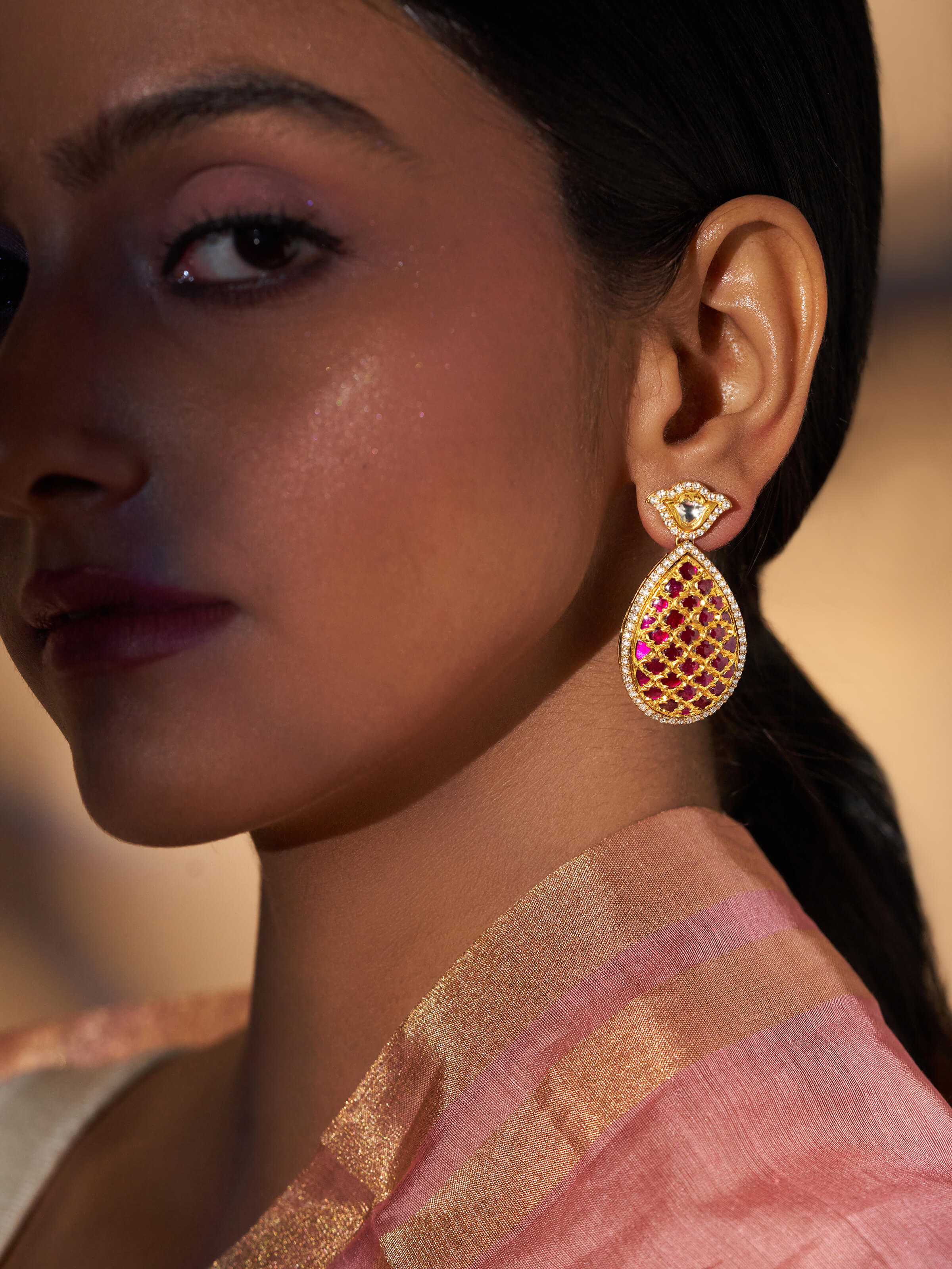 Side angle highlighting the craftsmanship and shine