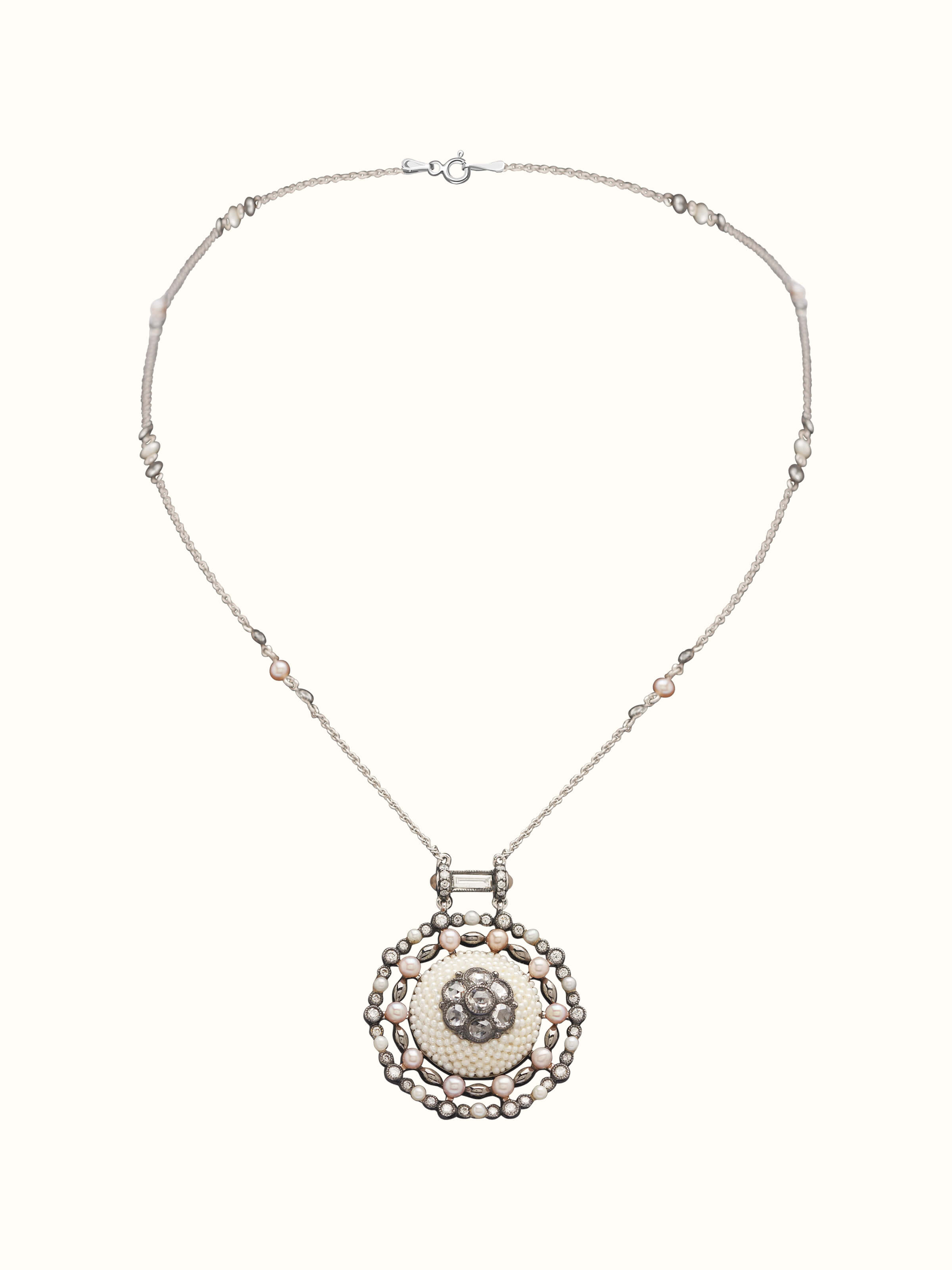 Pearl Pirohi 18 Karat Gold Pendant & Chain