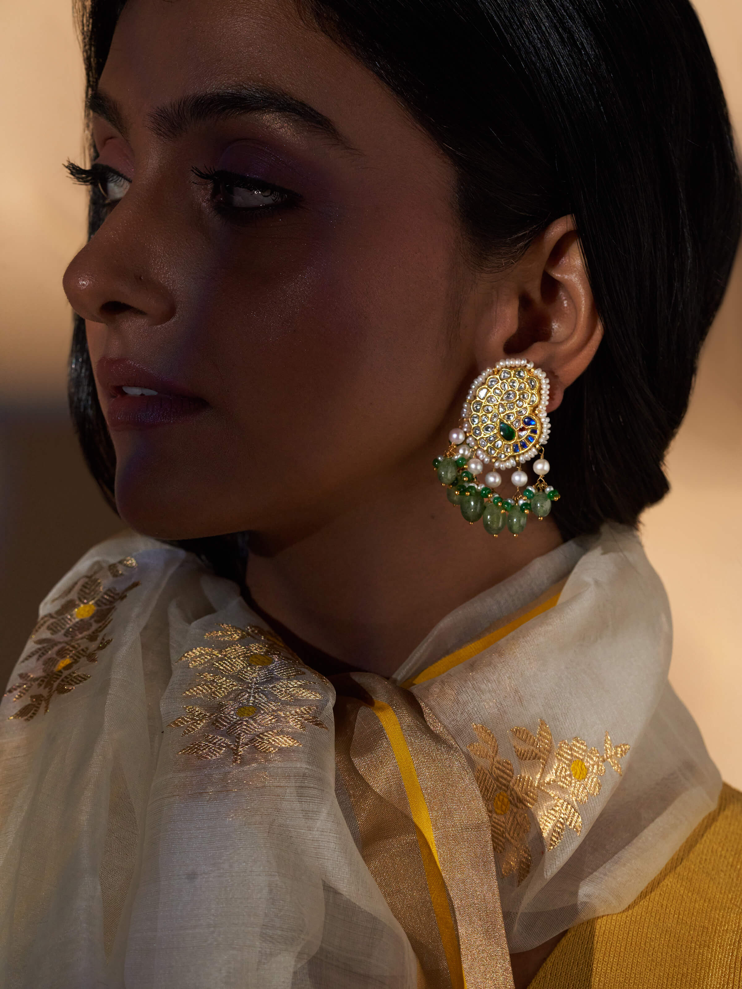 Side angle highlighting the smooth curves and craftsmanship