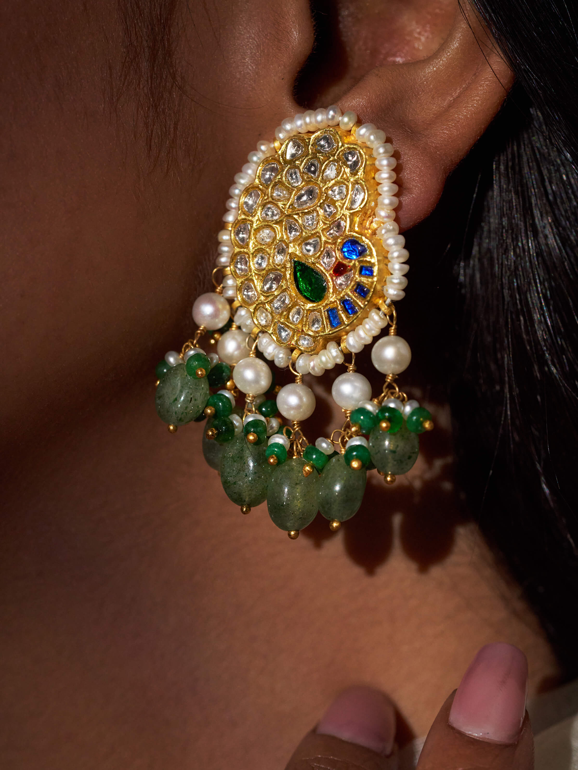 Close-up shot emphasizing the fine texture and finish