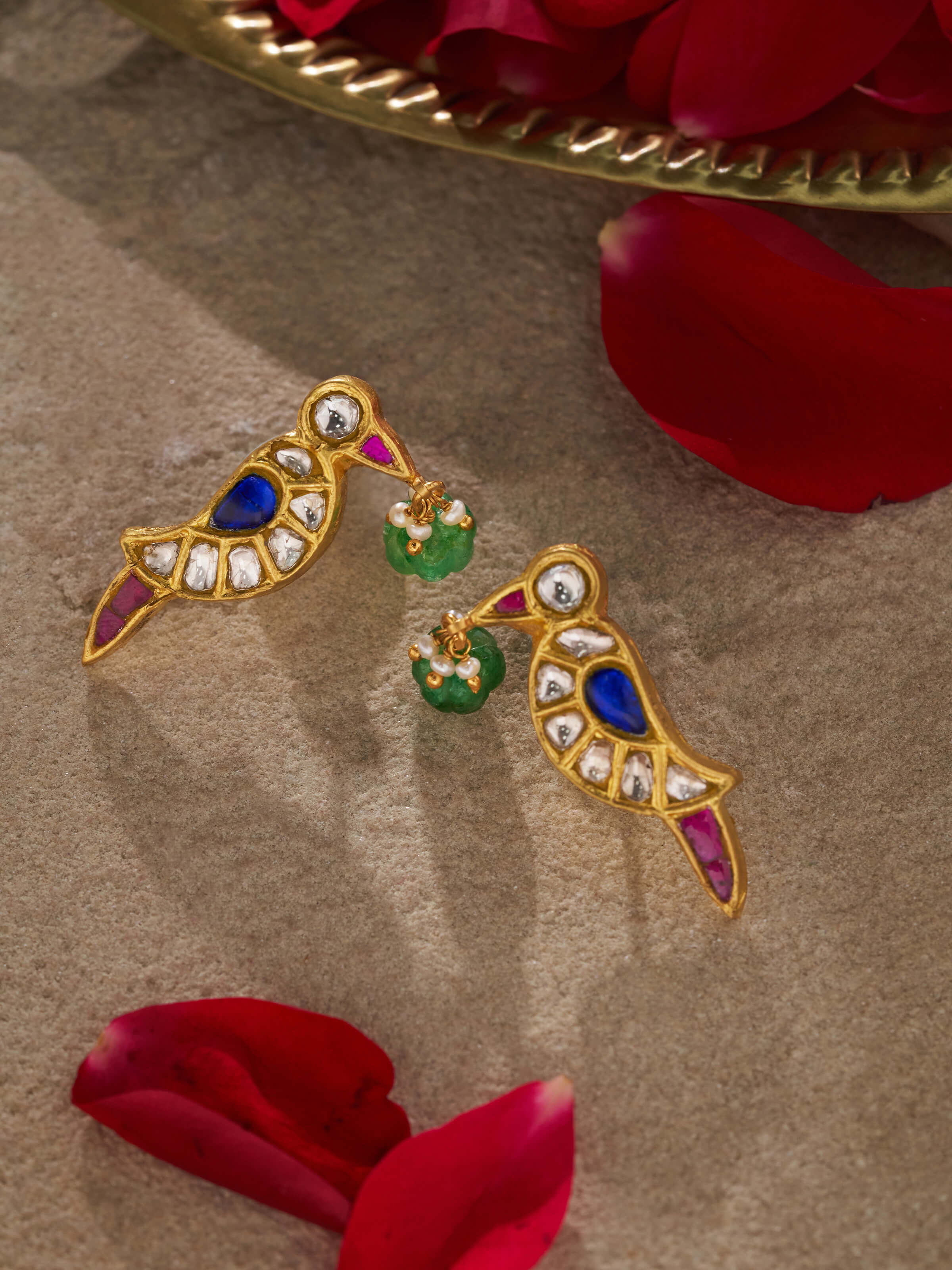 Side angle highlighting the fine craftsmanship and delicate curves