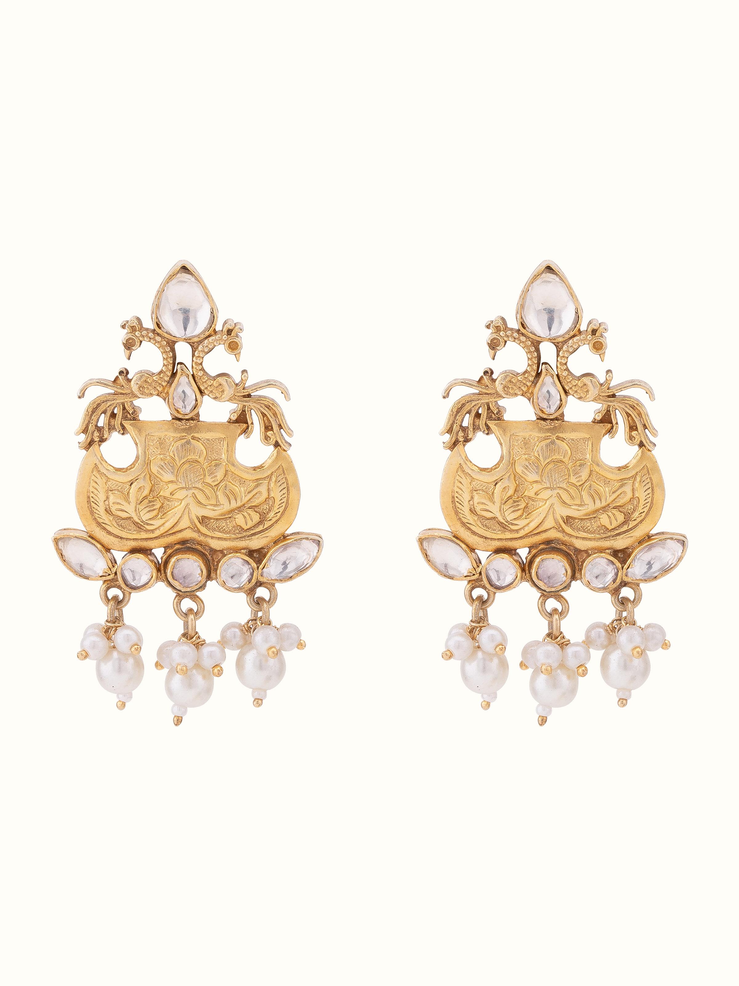 Silver Smithing Drop Earrings