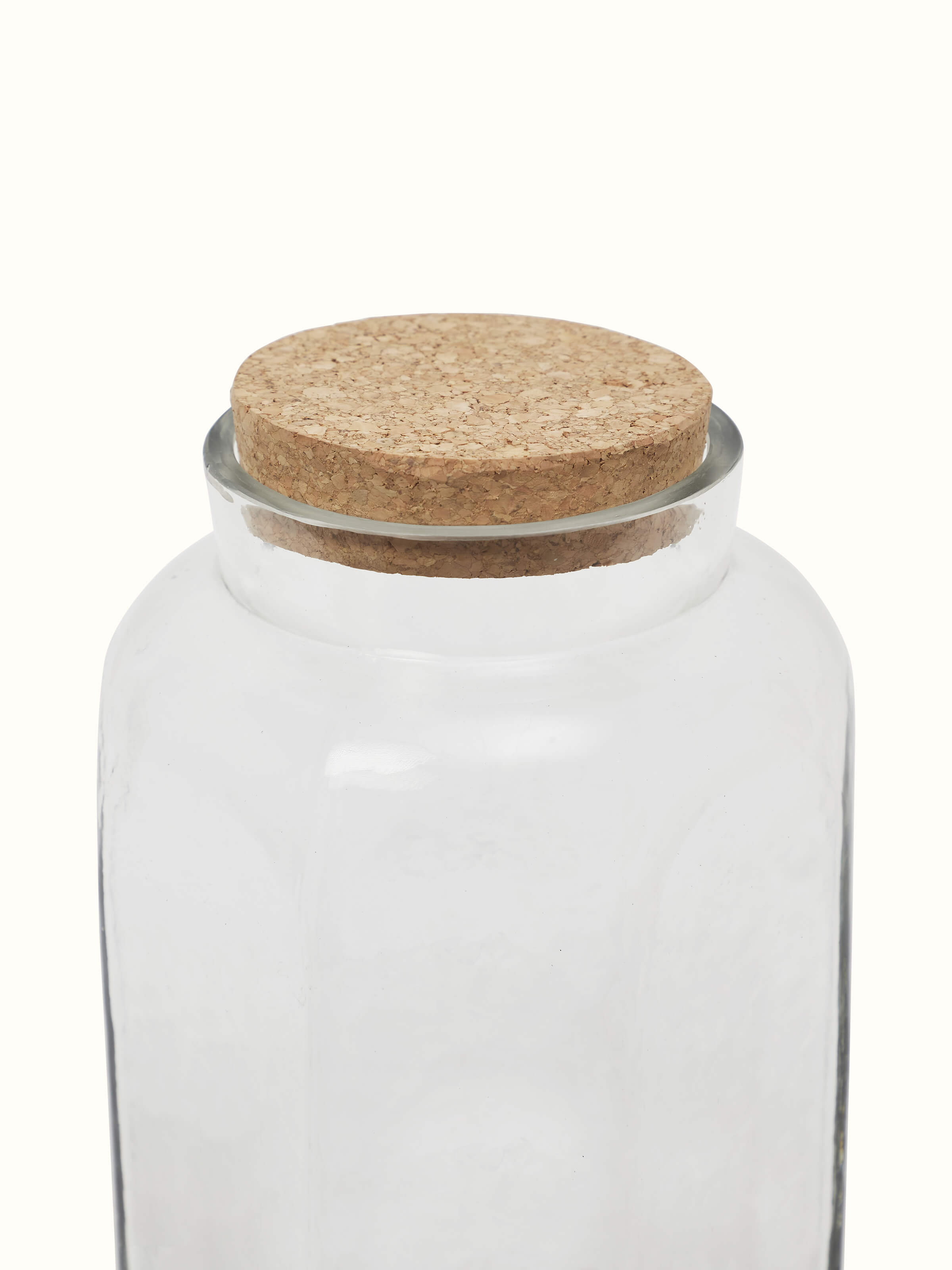 Close-up of Firozabadi Glass Work Jar emphasizing intricate patterns