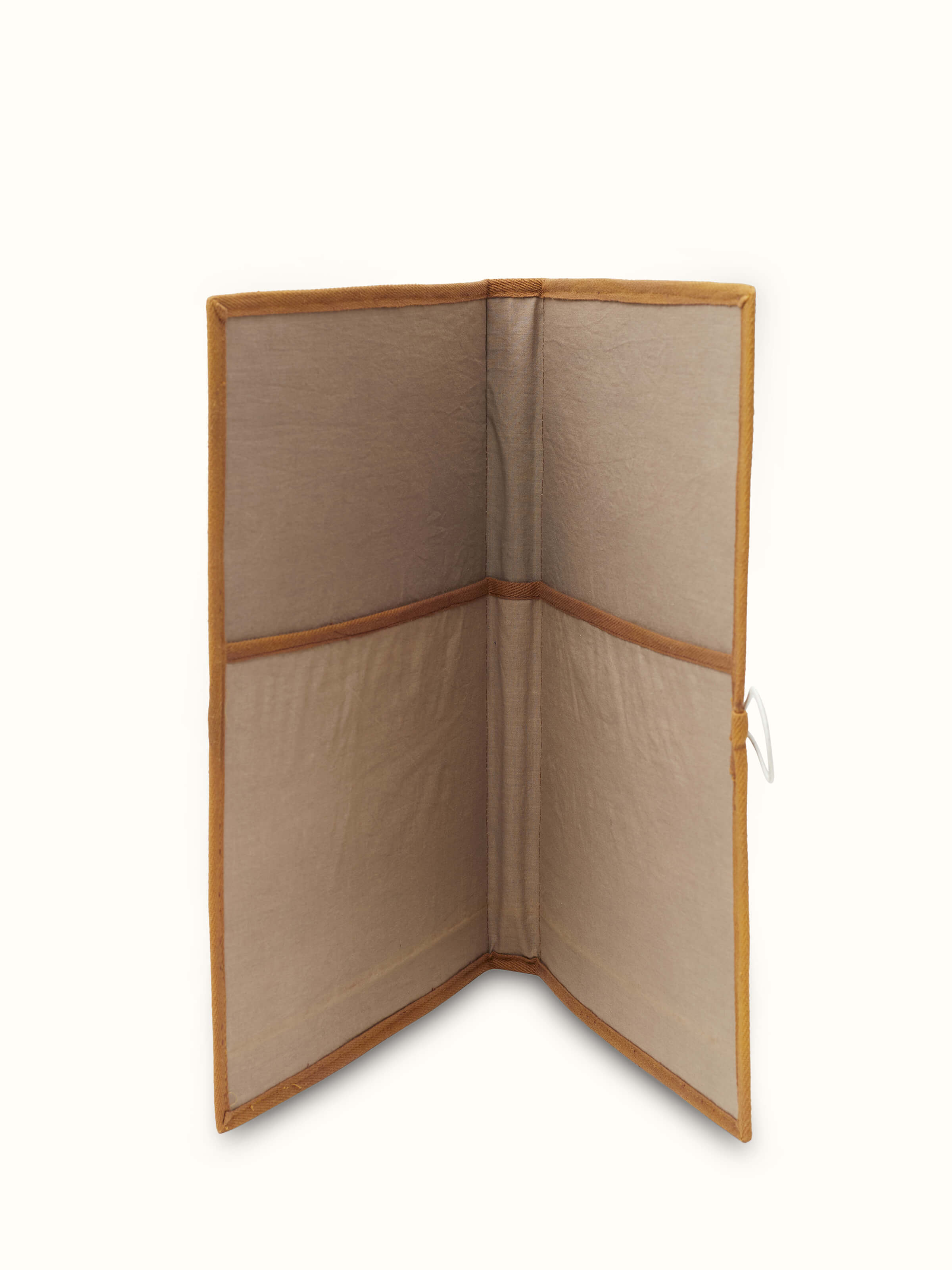 Close-up of Bamboo File Folder Brown emphasizing its texture and durability.