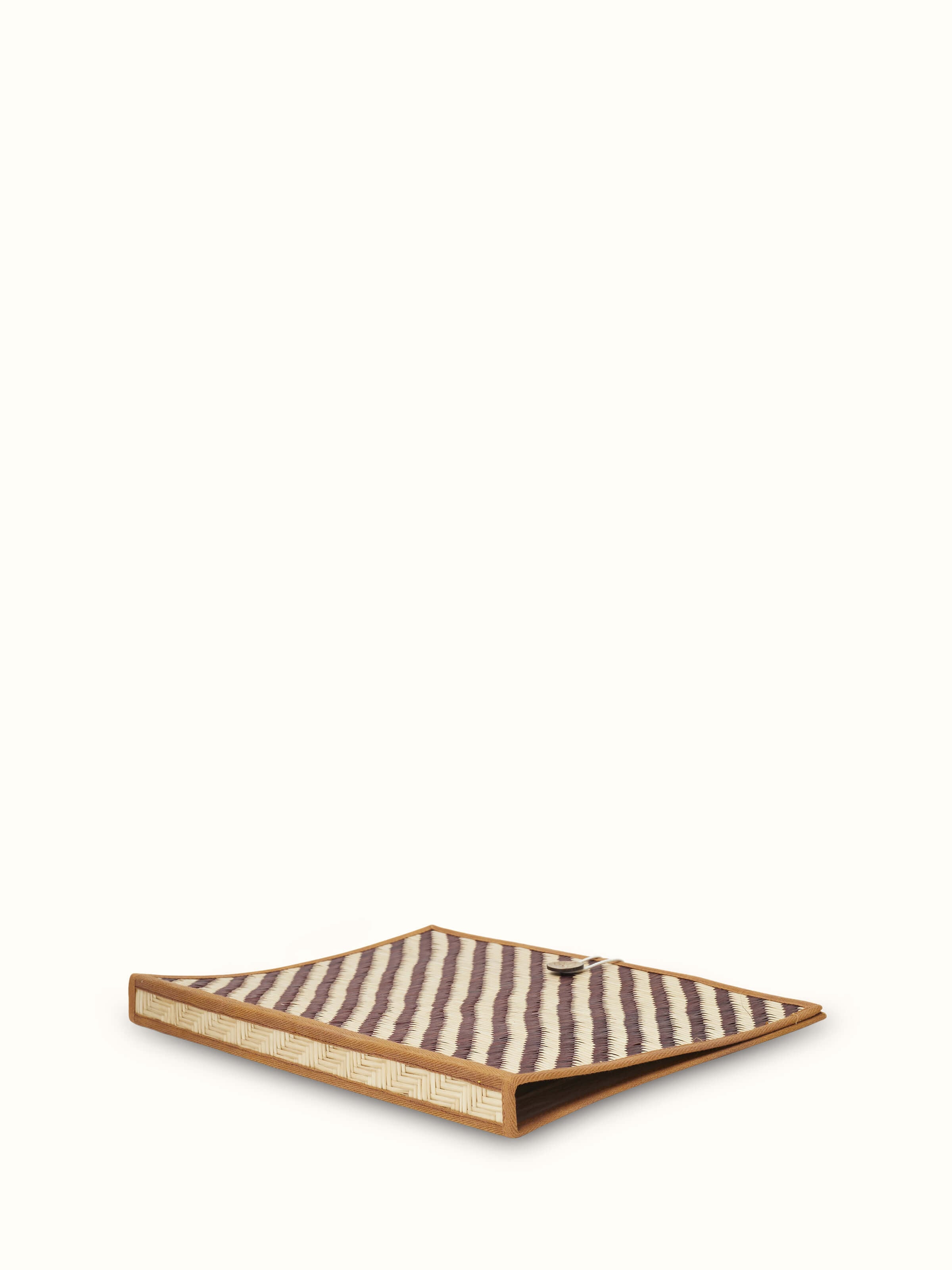 Detailed view of Bamboo File Folder Brown focusing on its high-quality finish and functional design.