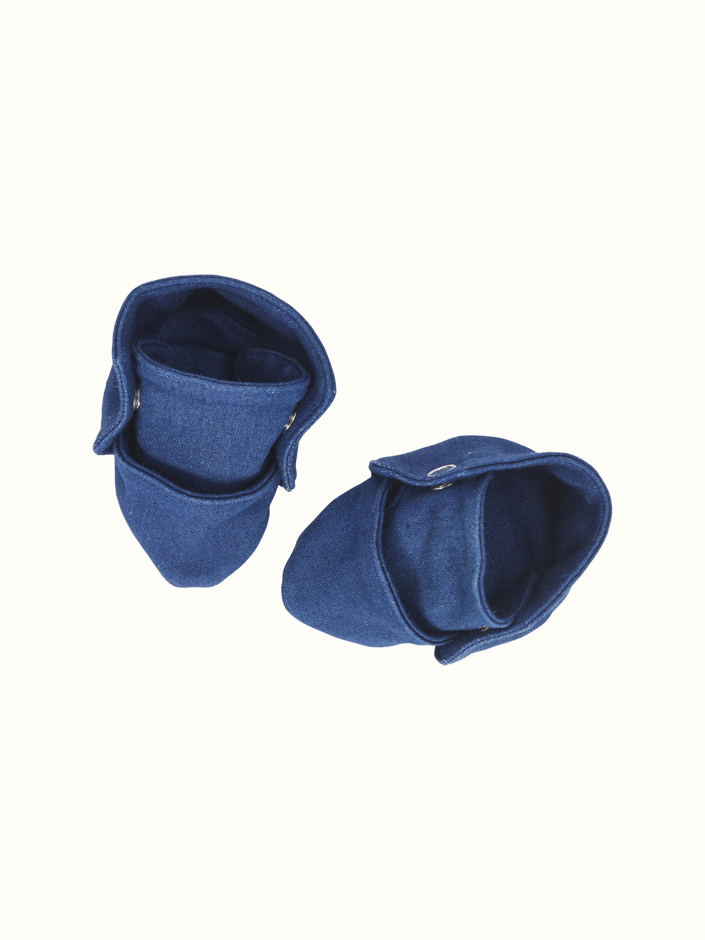 Angled view of Cotton & Polyester Doll Dress Set emphasizing the overall design and fabric quality.