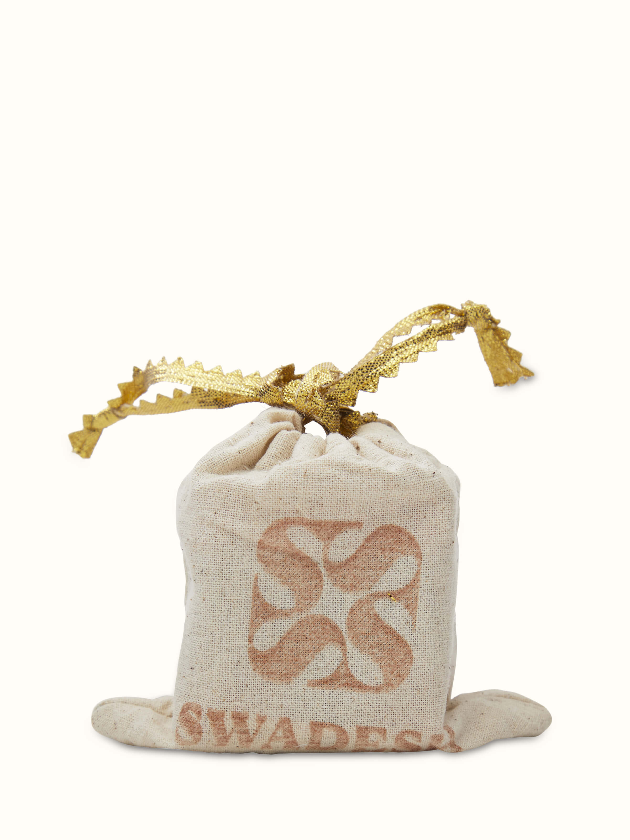 Front view of Ganjifa Card Sheet Paperweight in Blue