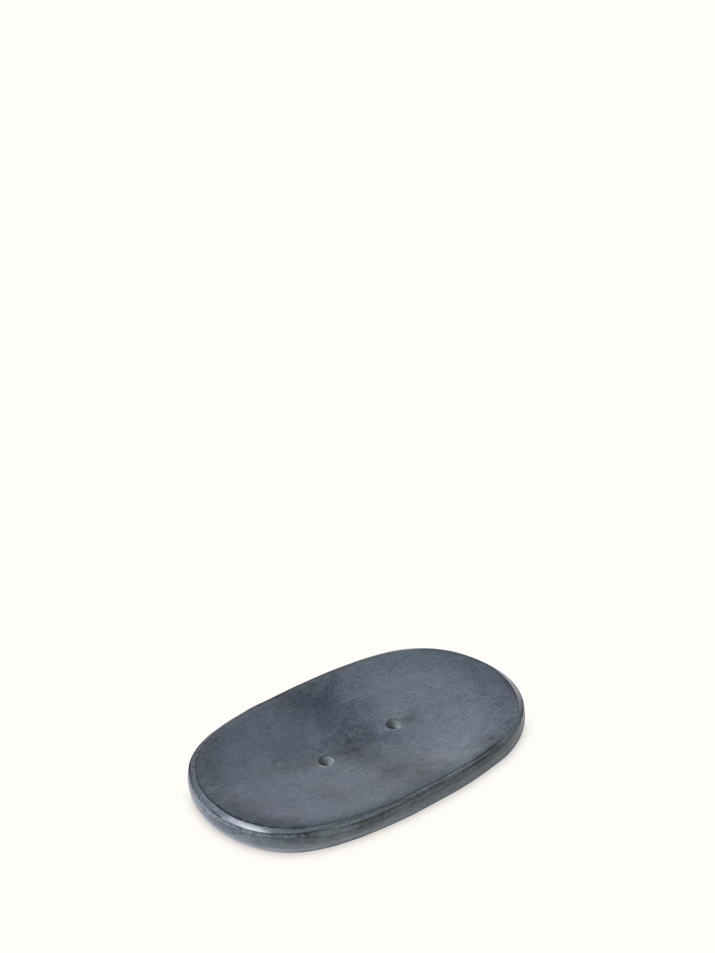 Side view of Ganjifa Cedar Wood 5-in-1 Board Game Blue showcasing design and functionality