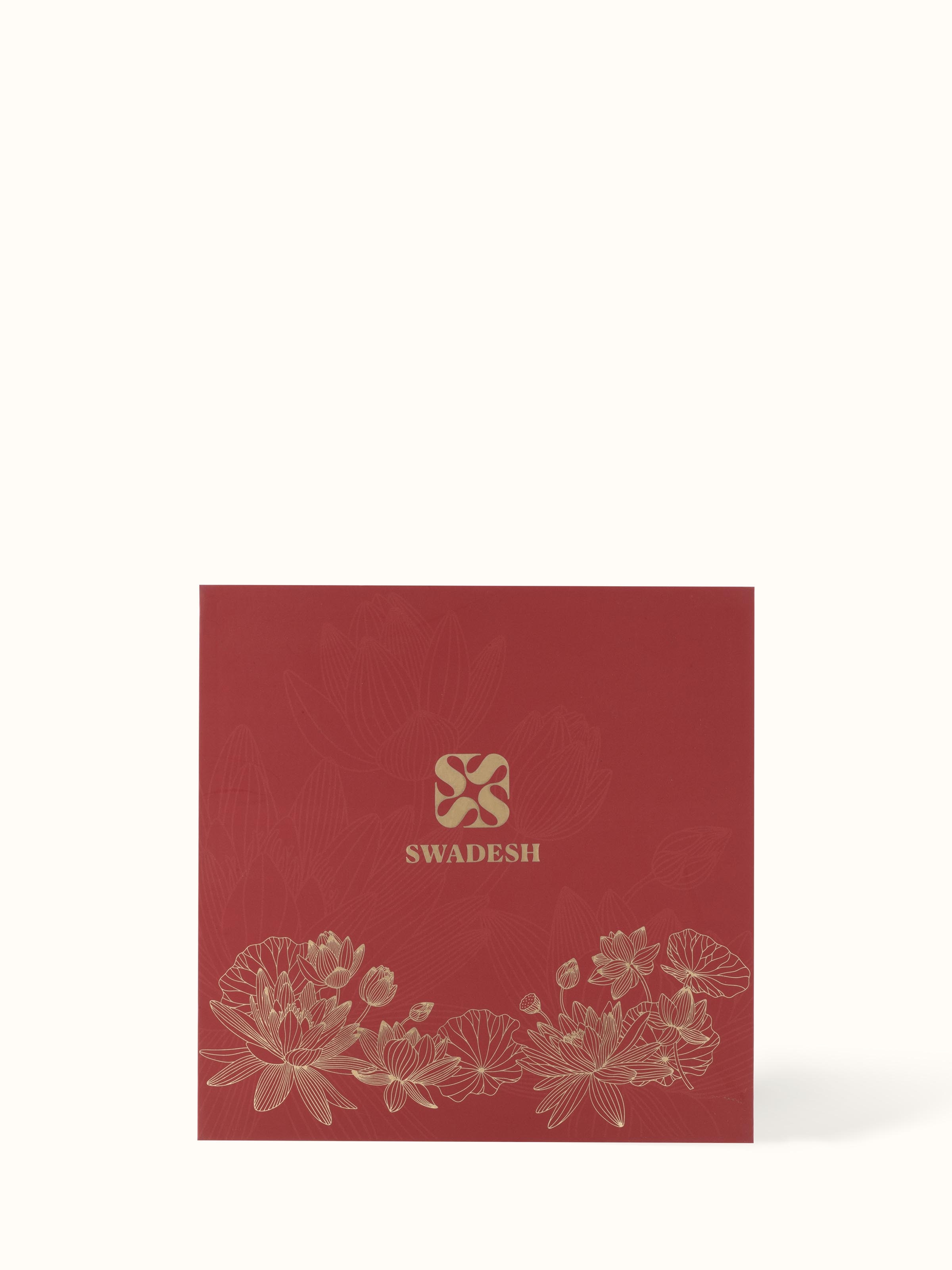 Back view of Vanilla Brass Candle showcasing branding and product details