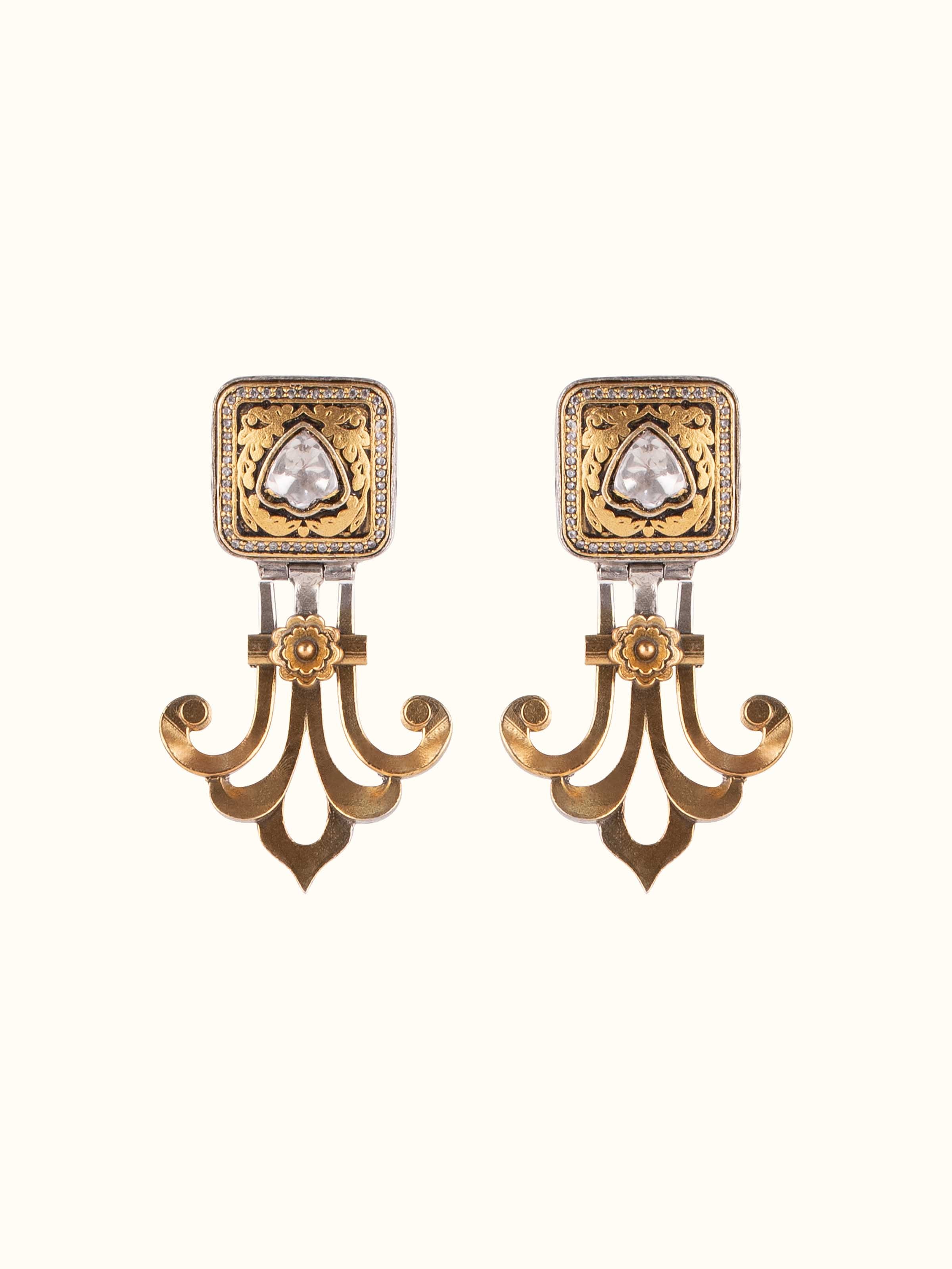 Silver Smithing Drop Earrings