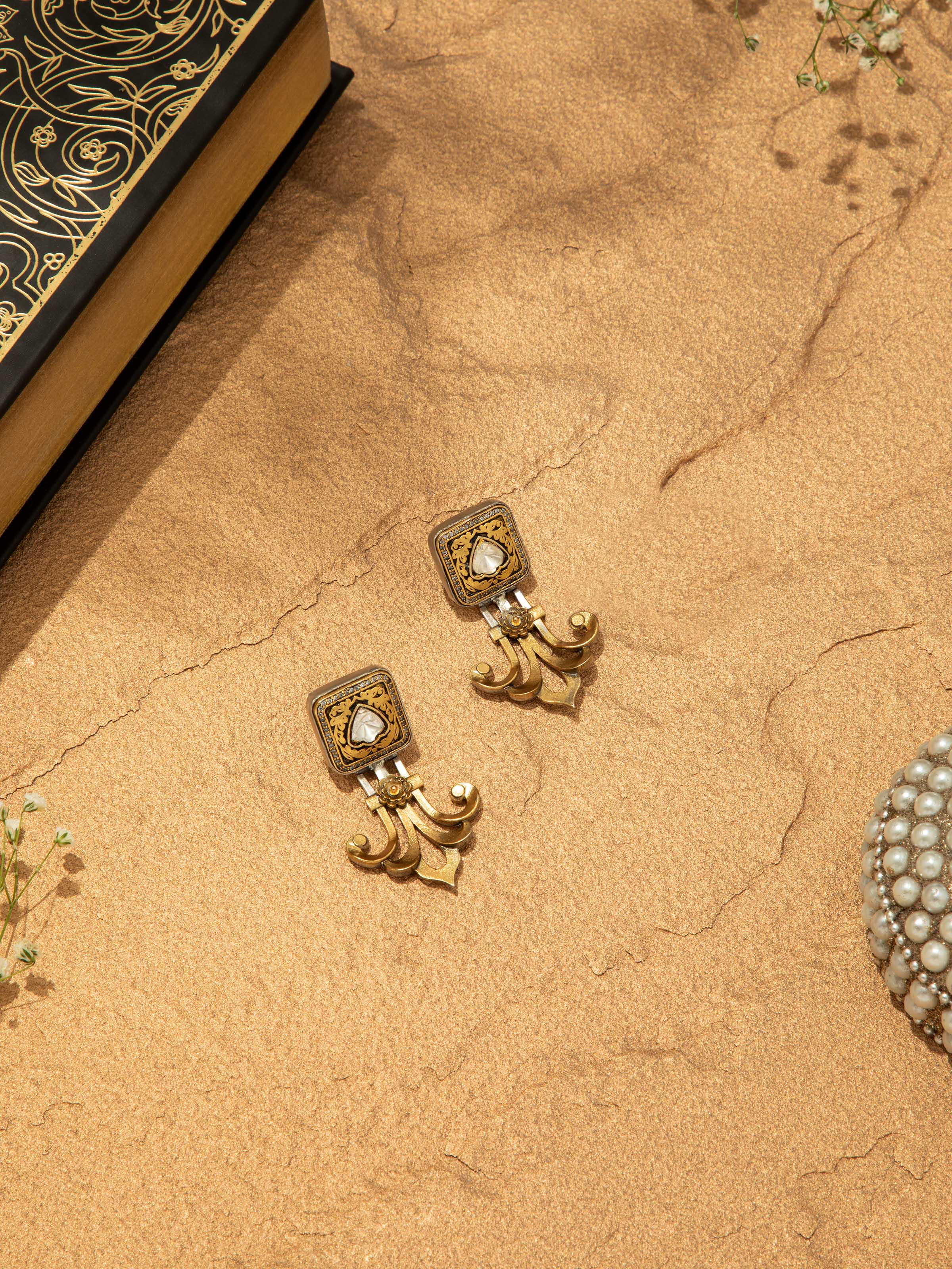 Silver Smithing Drop Earrings